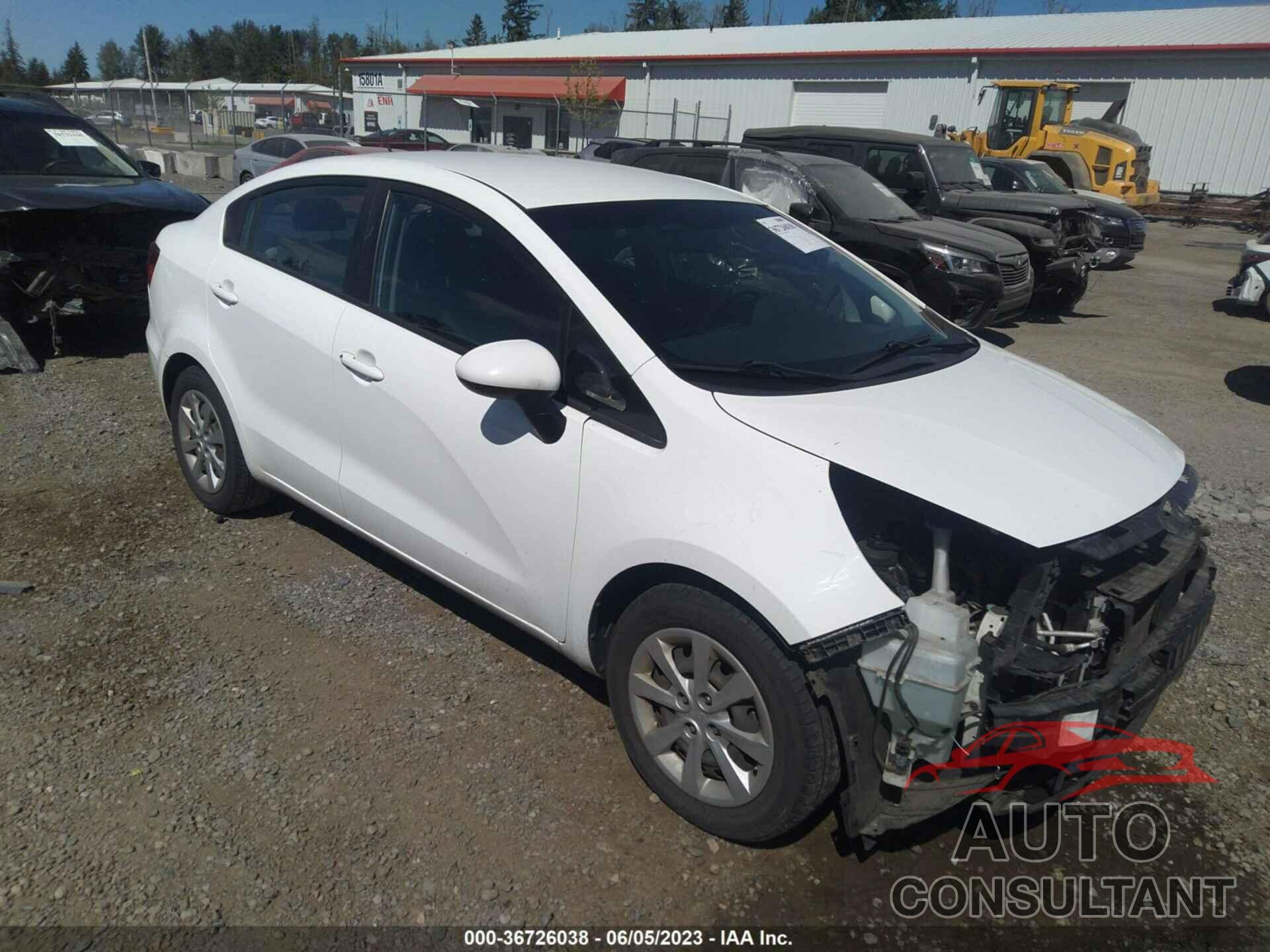 KIA RIO 2016 - KNADM4A32G6669882