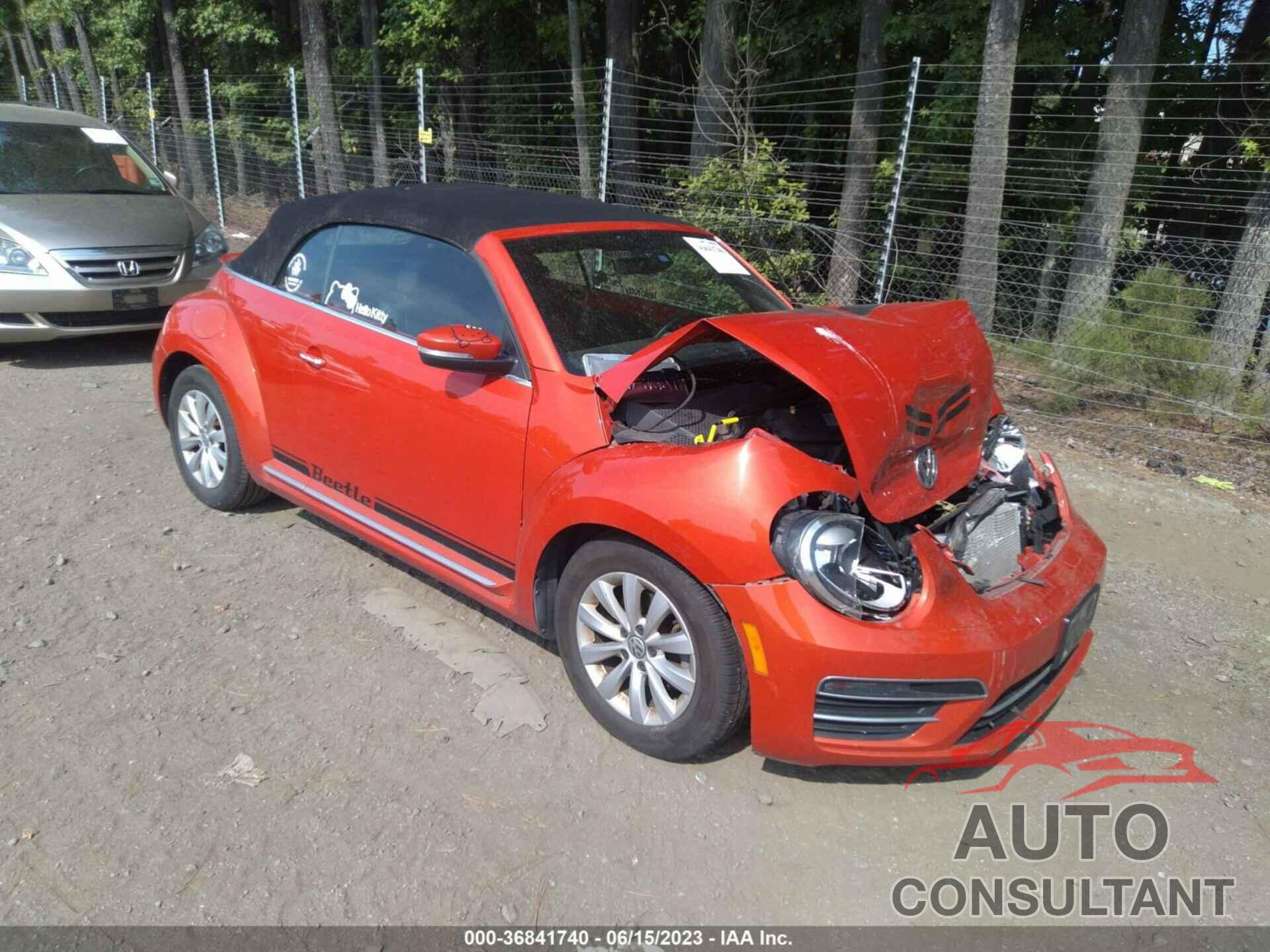 VOLKSWAGEN BEETLE CONVERTIBLE 2017 - 3VW517AT7HM802216