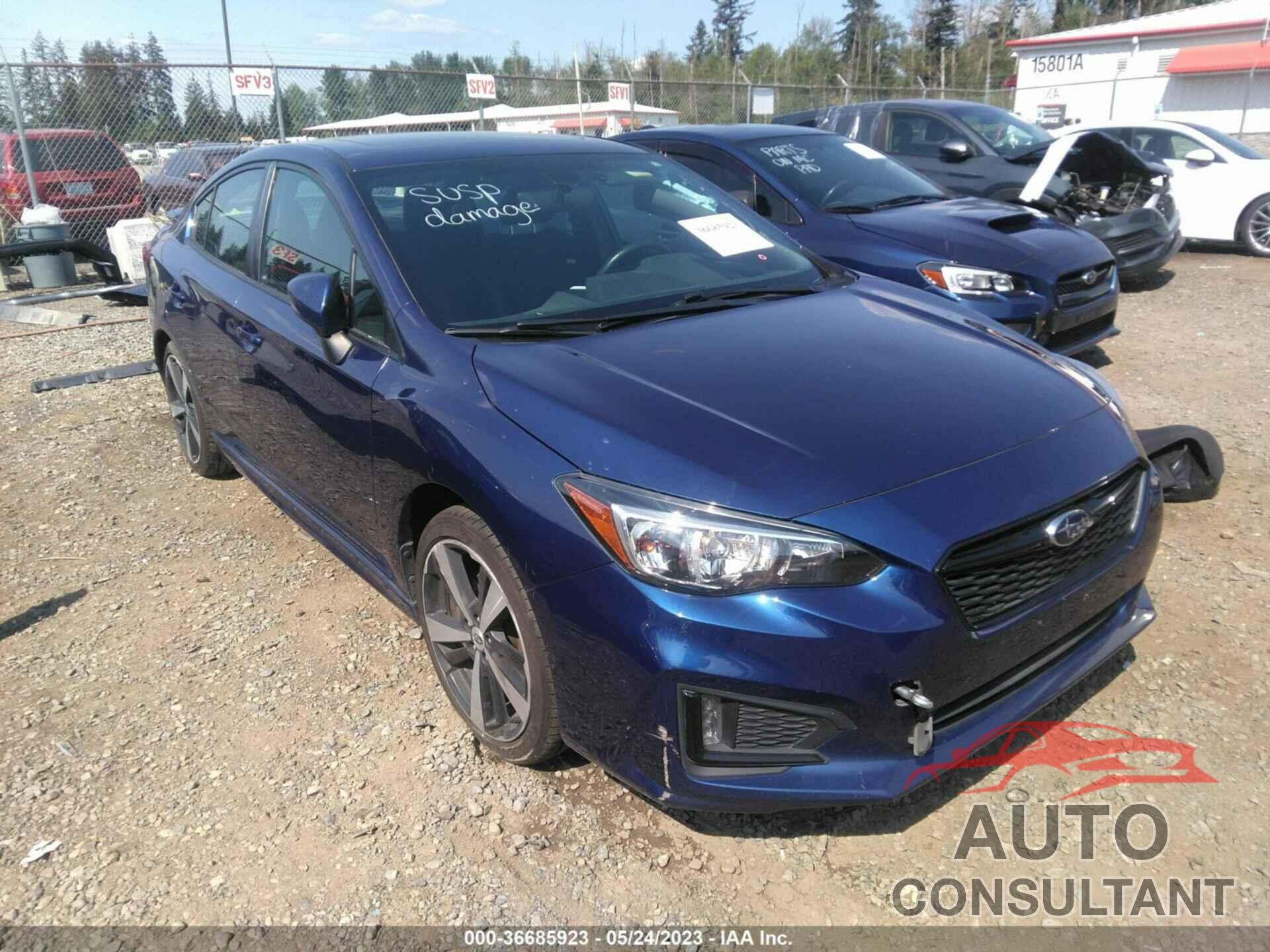 SUBARU IMPREZA 2017 - 4S3GKAM68H3620411