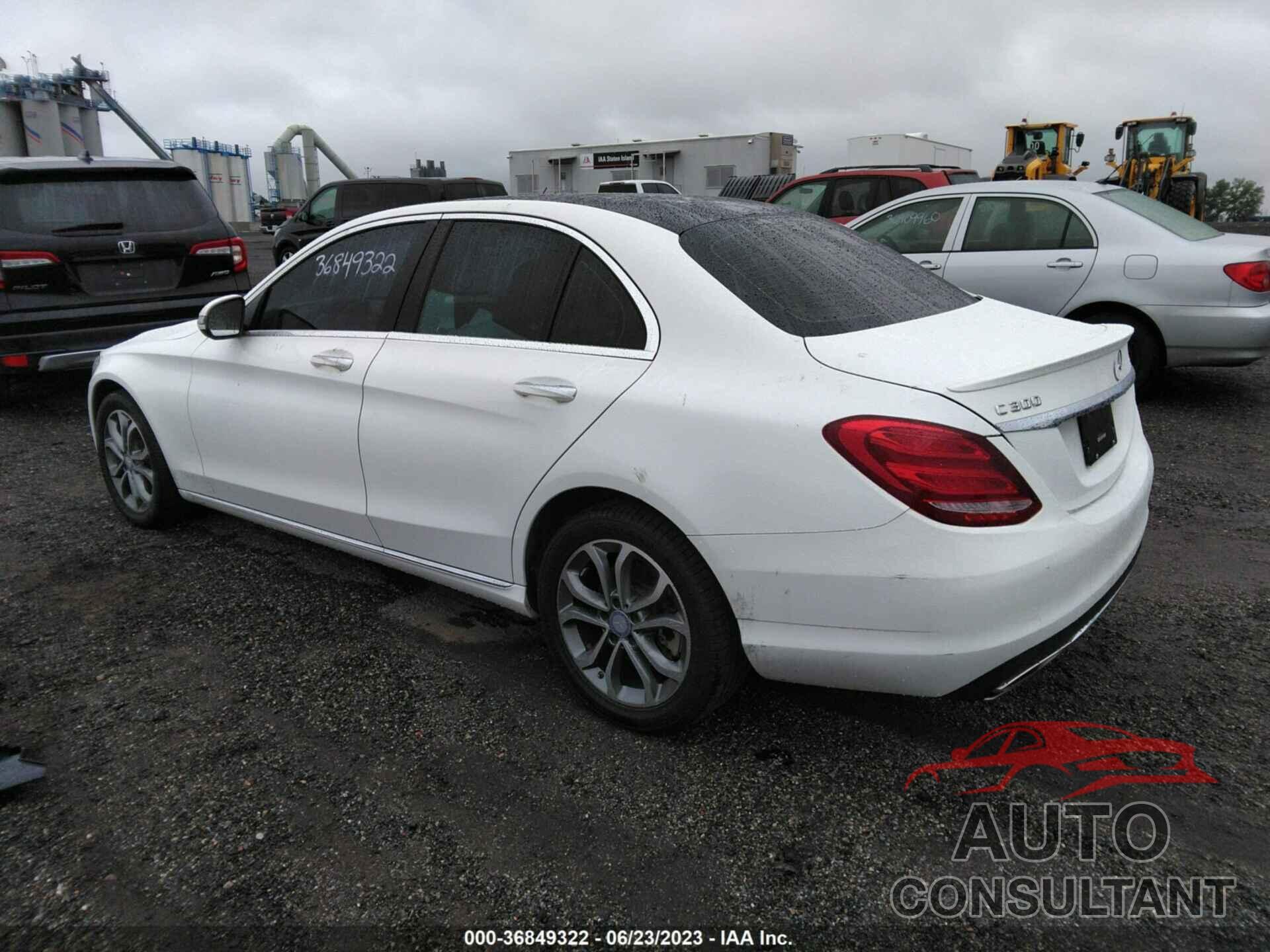 MERCEDES-BENZ C 300 2016 - 55SWF4KB0GU119014