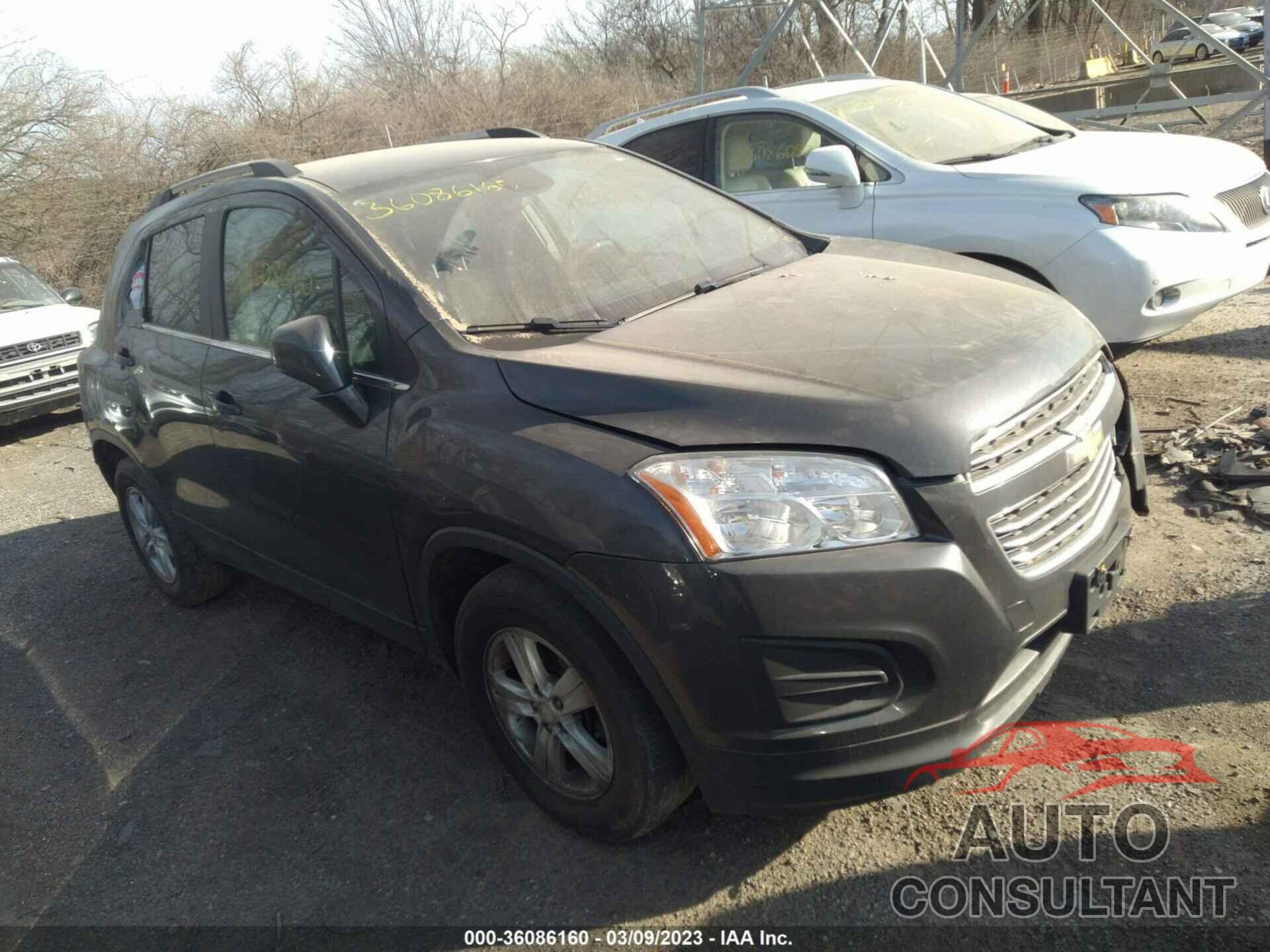 CHEVROLET TRAX 2016 - 3GNCJLSB7GL218046