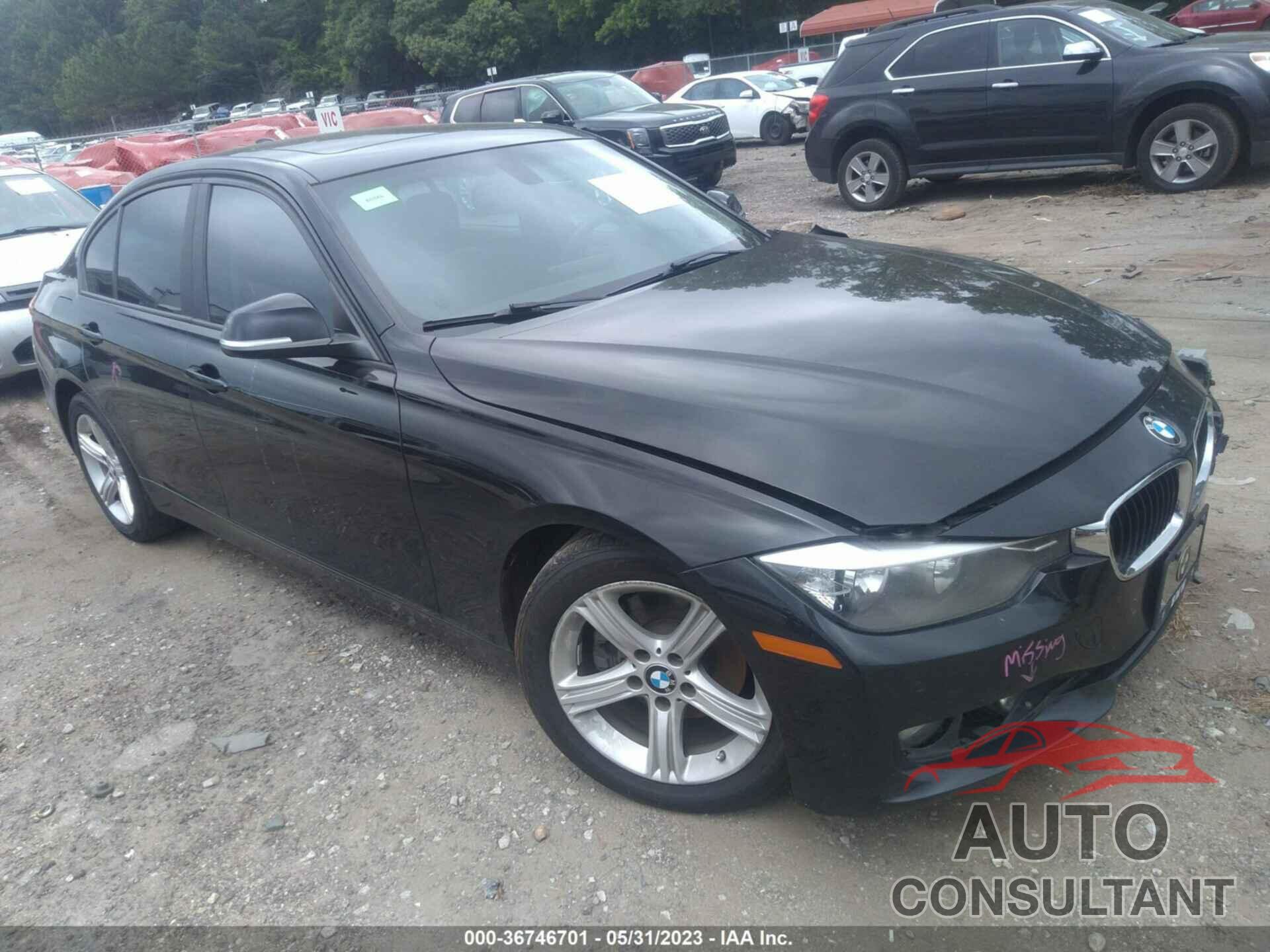 BMW 3 SERIES 2015 - WBA3B1C51FP831671