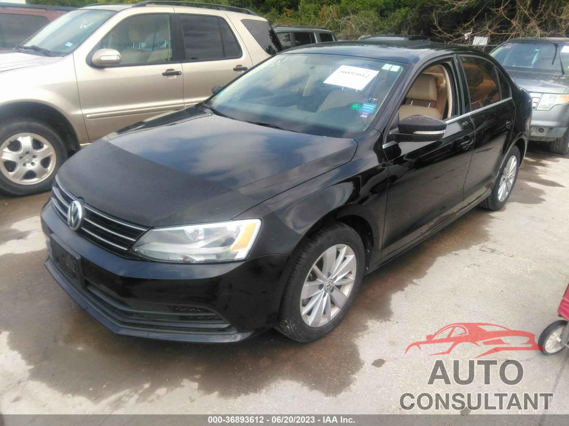 VOLKSWAGEN JETTA SEDAN 2015 - 3VWD07AJ3FM300300