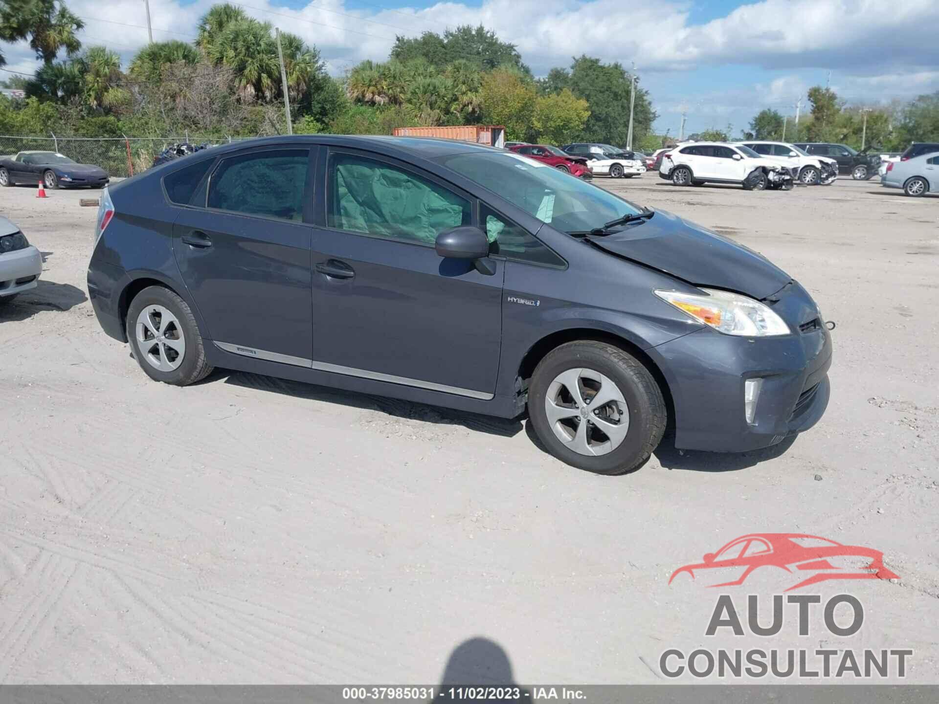 TOYOTA PRIUS 2015 - JTDKN3DU3F0452087