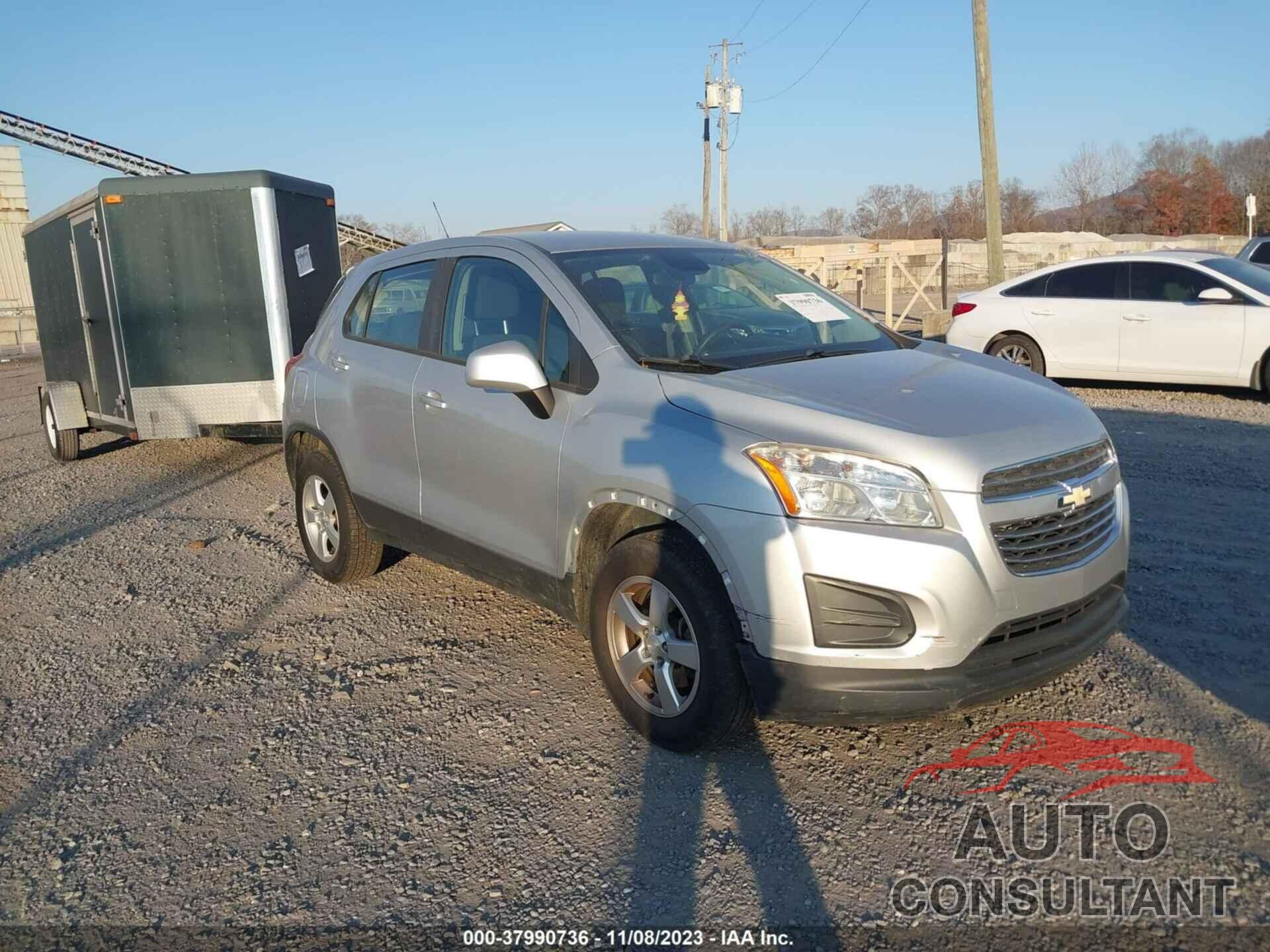 CHEVROLET TRAX 2016 - 3GNCJNSB9GL277059