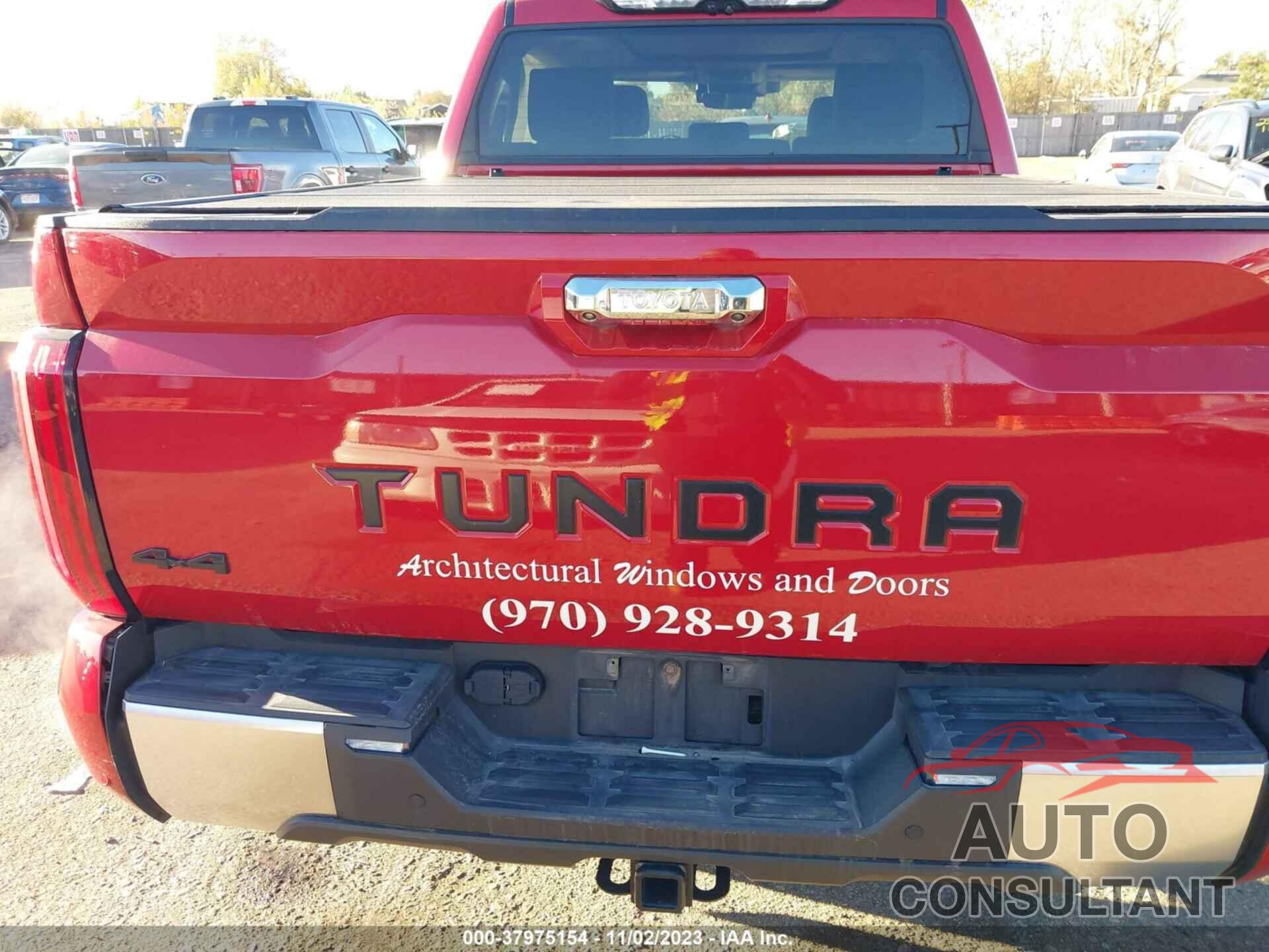 TOYOTA TUNDRA 4WD 2022 - 5TFJA5DB1NX040466