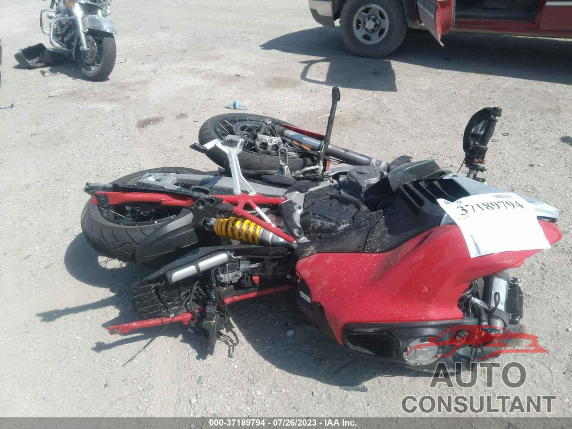 DUCATI MULTISTRADA 2022 - ZDMAALVW1NB009127