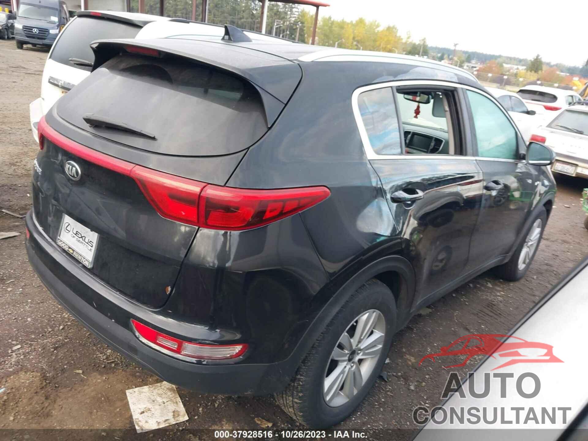 KIA SPORTAGE 2017 - KNDPMCACXH7100347