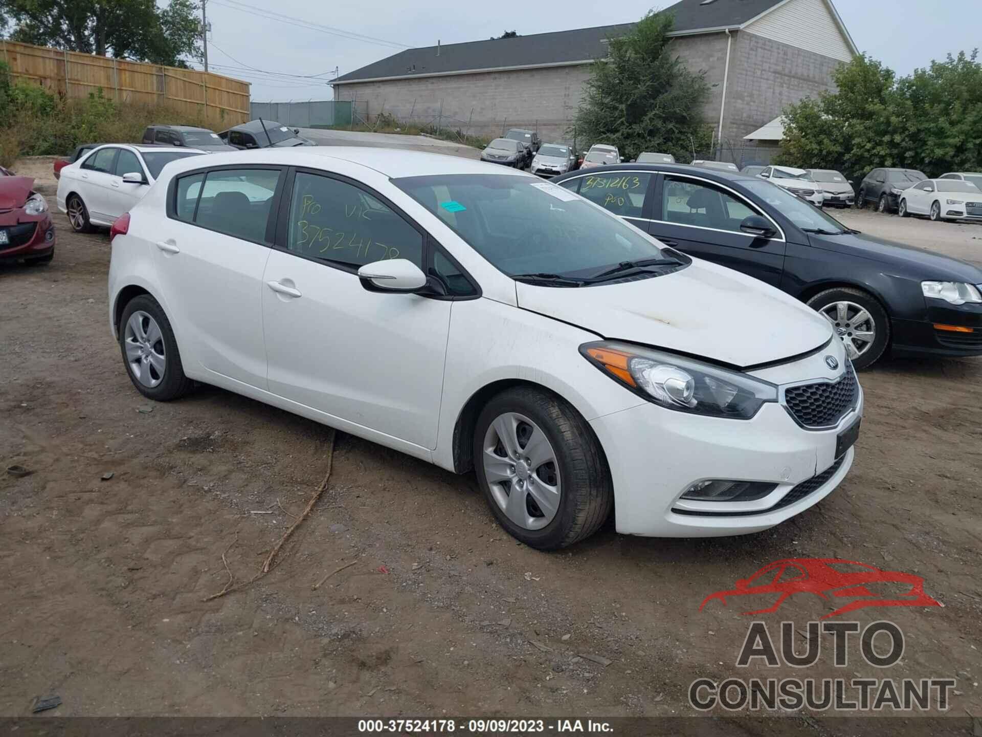 KIA FORTE 2016 - KNAFK5A82G5572753