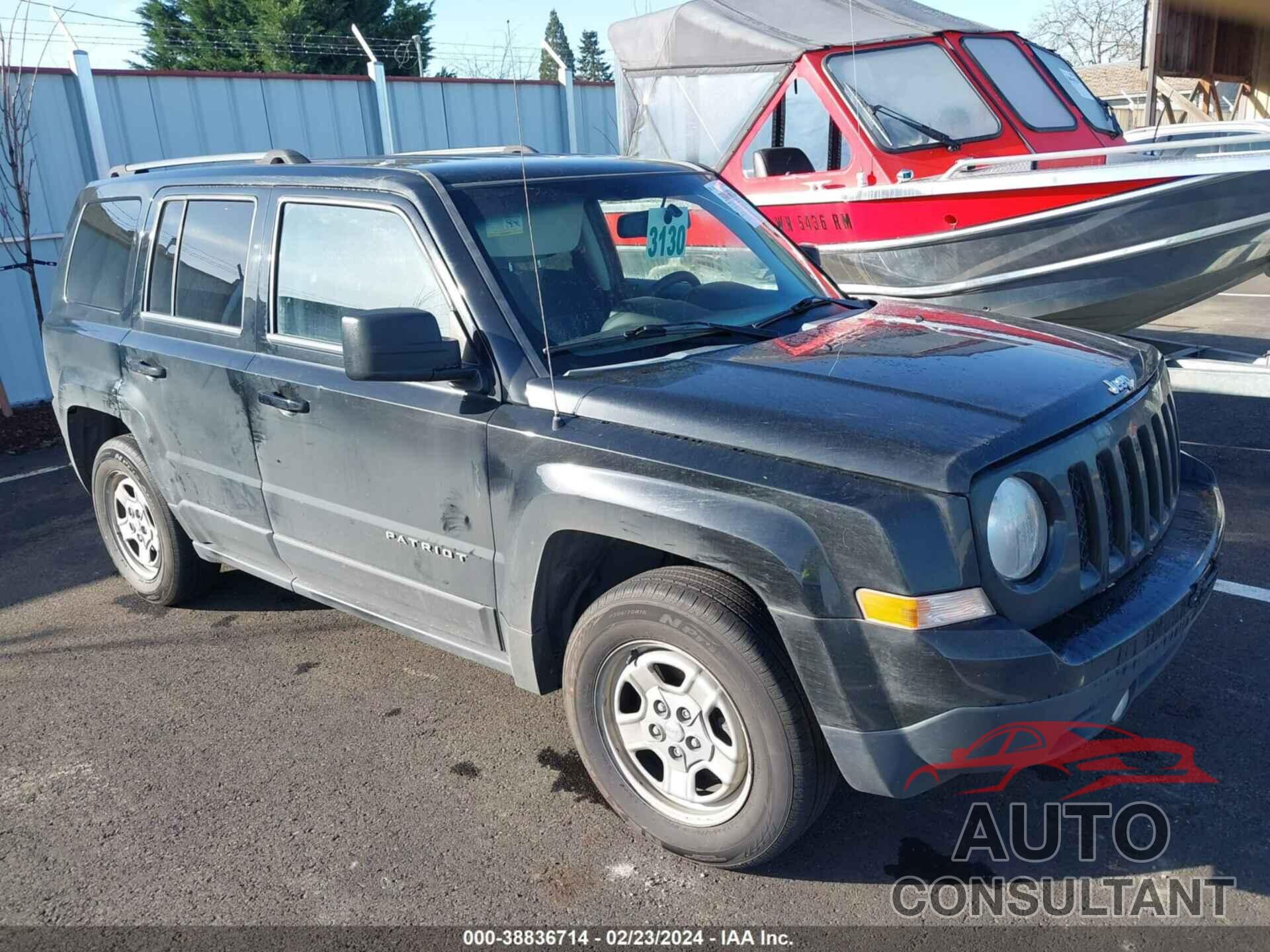 JEEP PATRIOT 2016 - 1C4NJPBAXGD747366