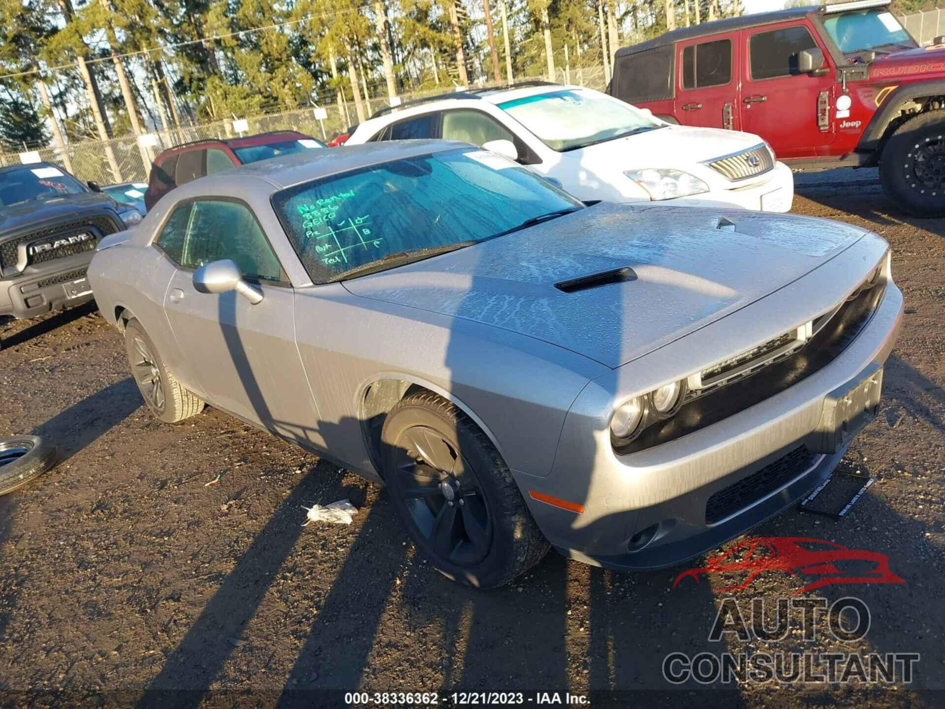 DODGE CHALLENGER 2018 - 2C3CDZAG6JH317543