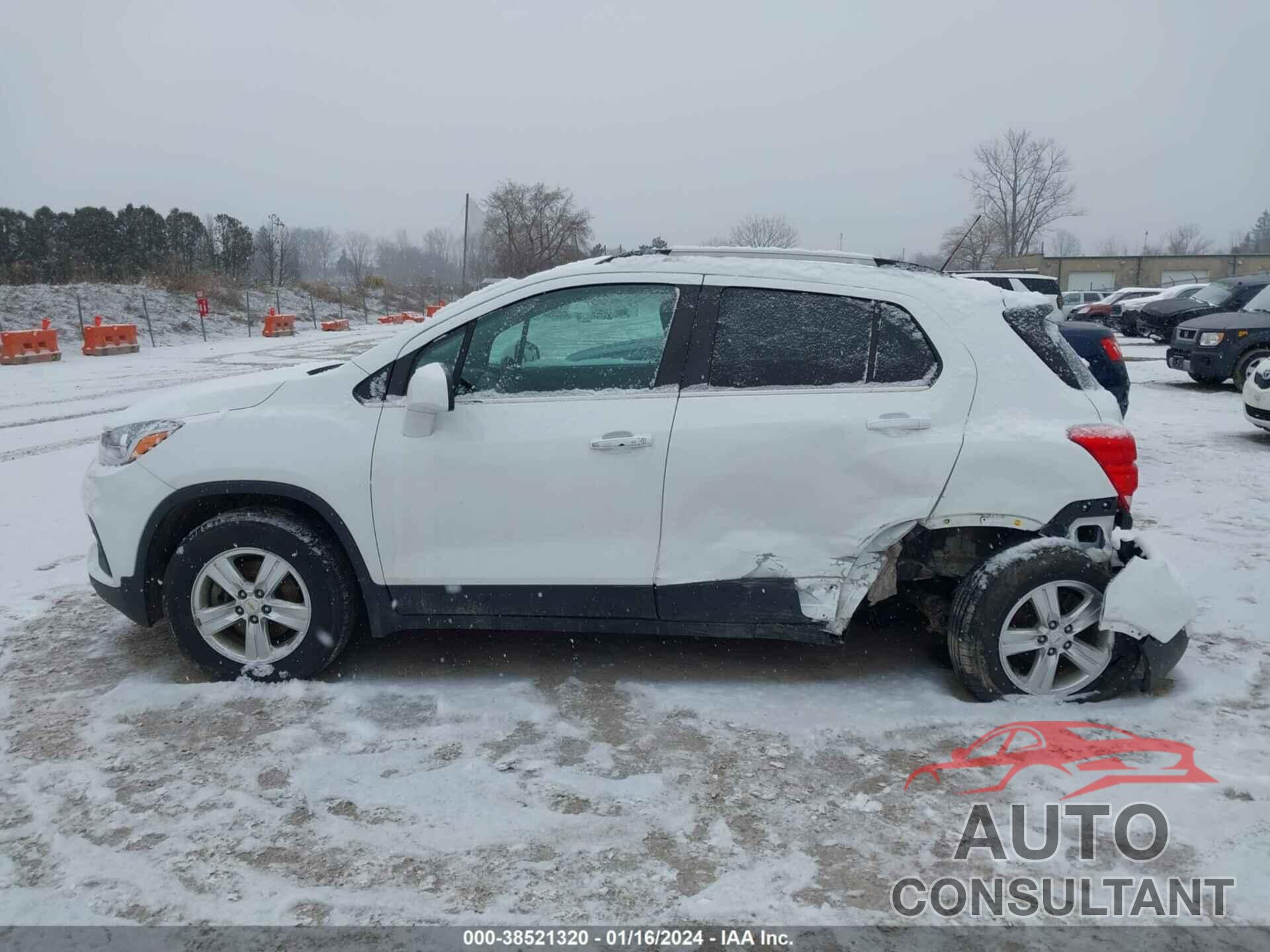 CHEVROLET TRAX 2019 - KL7CJPSB8KB832966