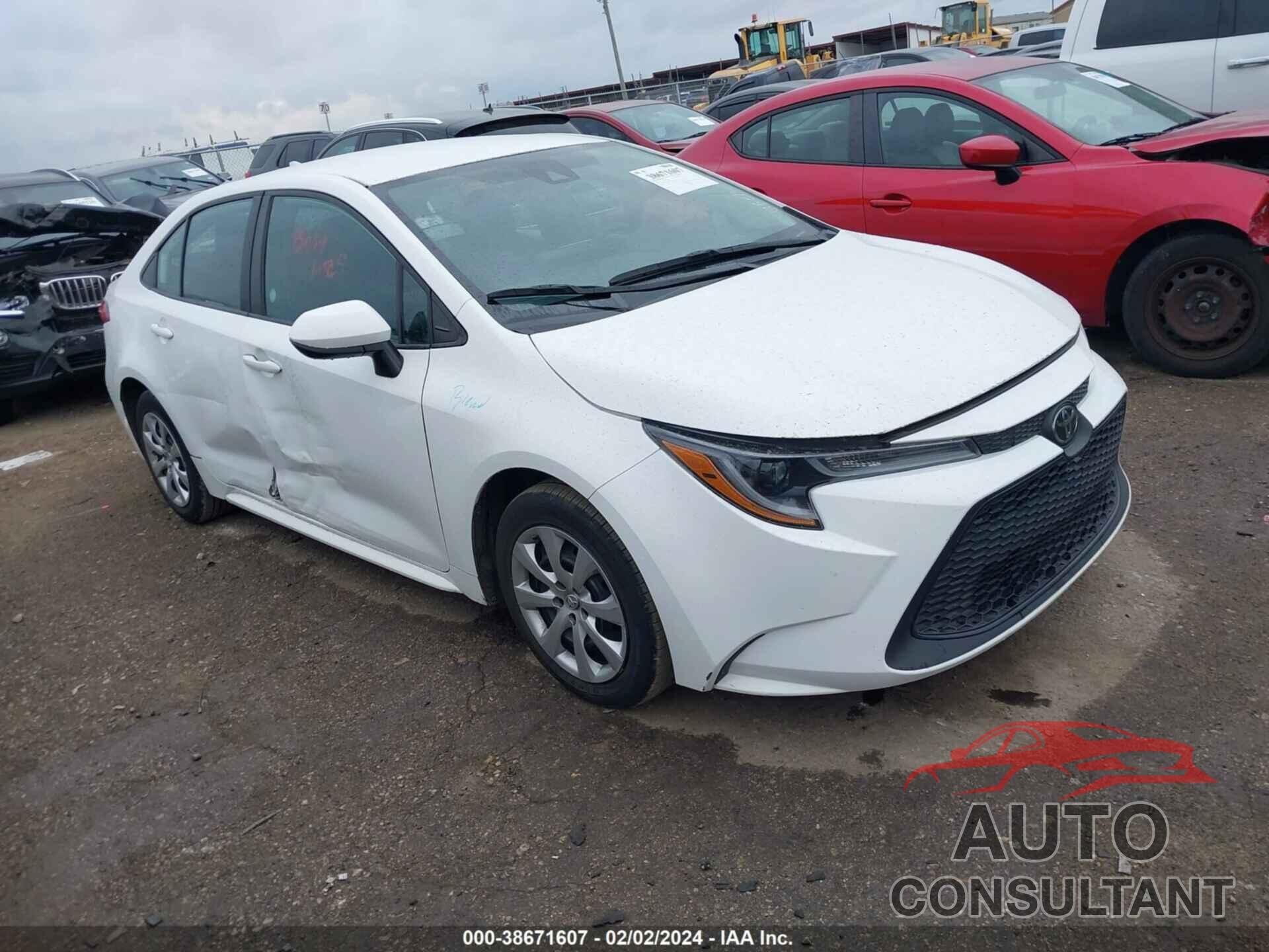 TOYOTA COROLLA 2022 - 5YFEPMAE9NP293414