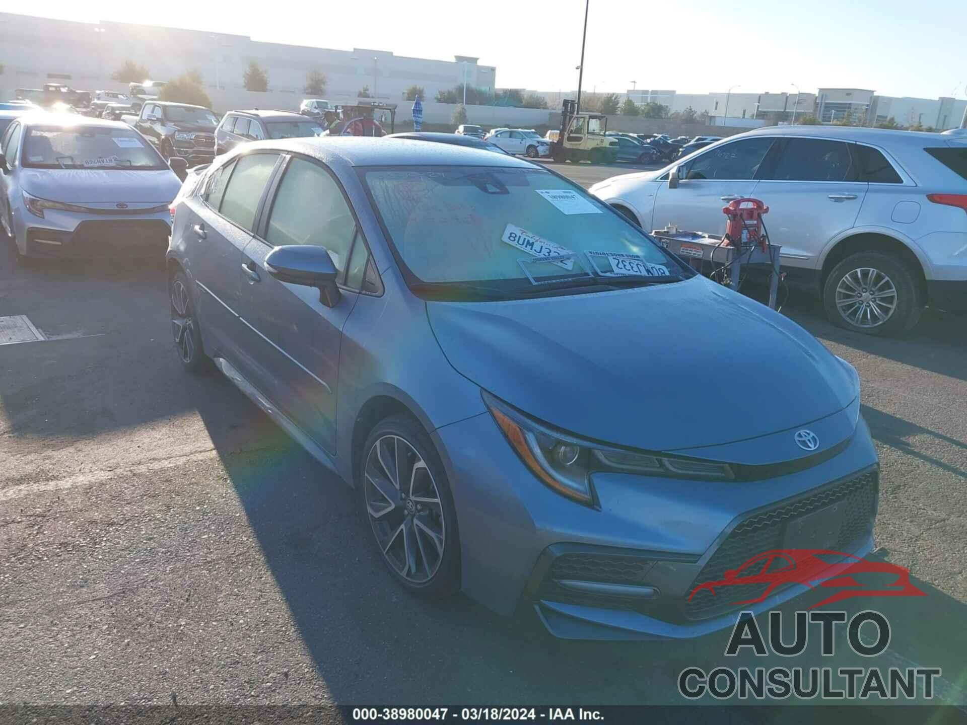 TOYOTA COROLLA 2021 - JTDS4MCE8MJ071295