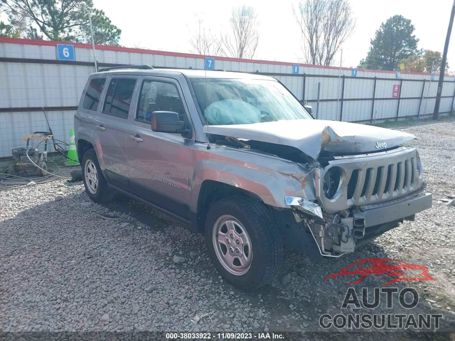 JEEP PATRIOT 2016 - 1C4NJPBA7GD560389