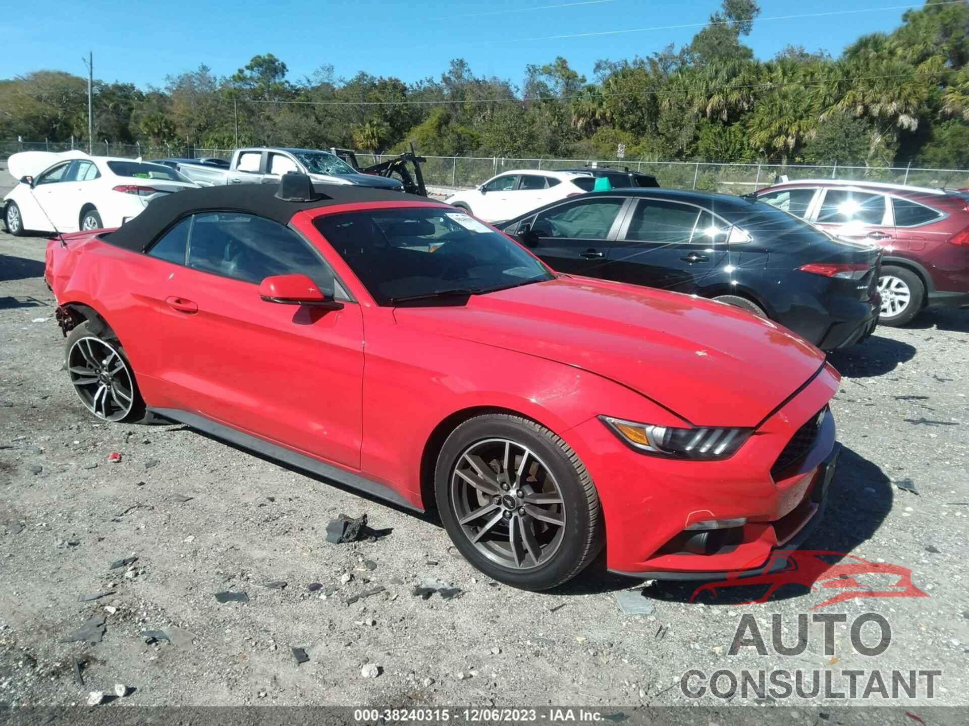 FORD MUSTANG 2017 - 1FATP8UH2H5317273