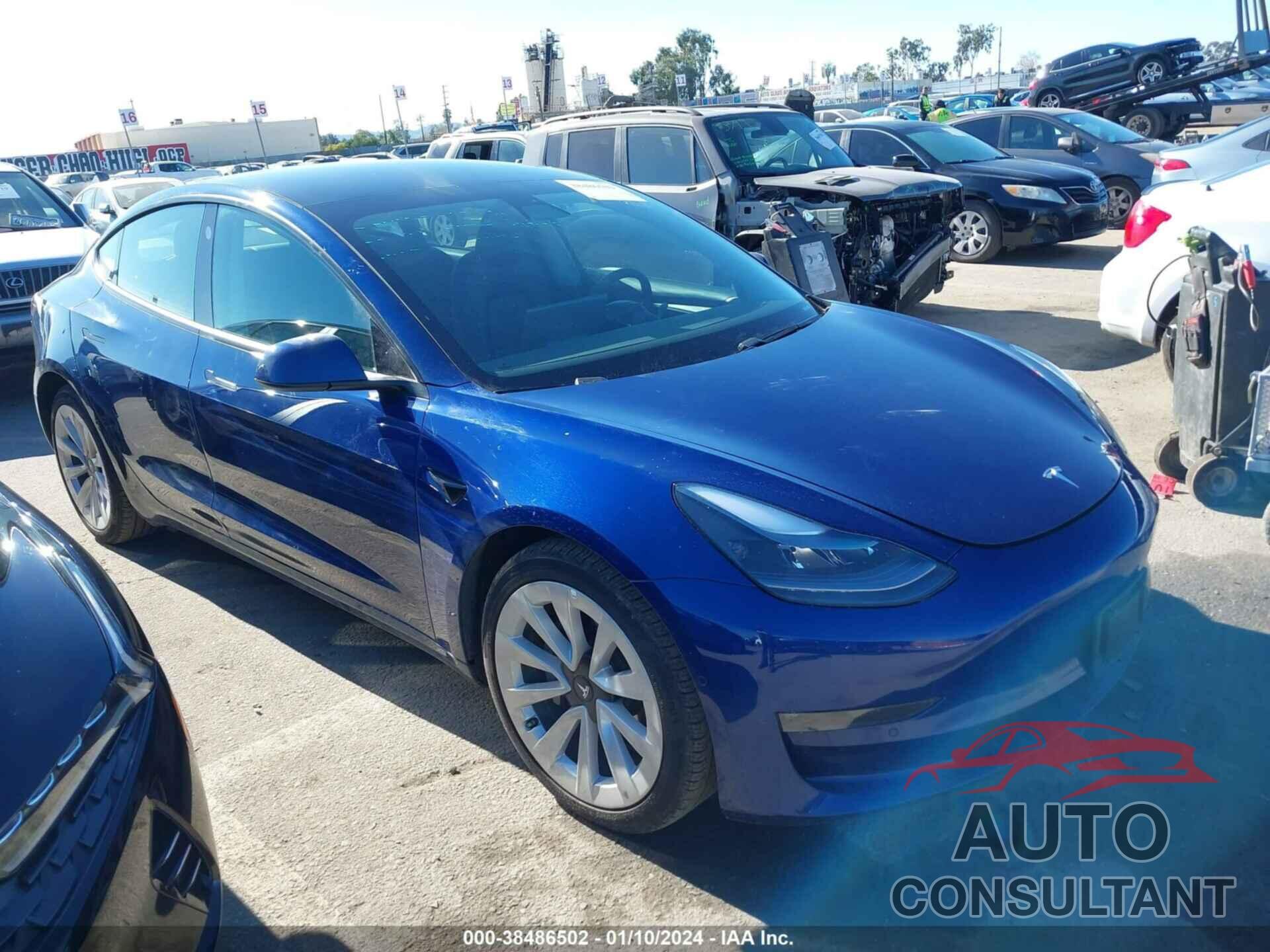 TESLA MODEL 3 2021 - 5YJ3E1EBXMF015353