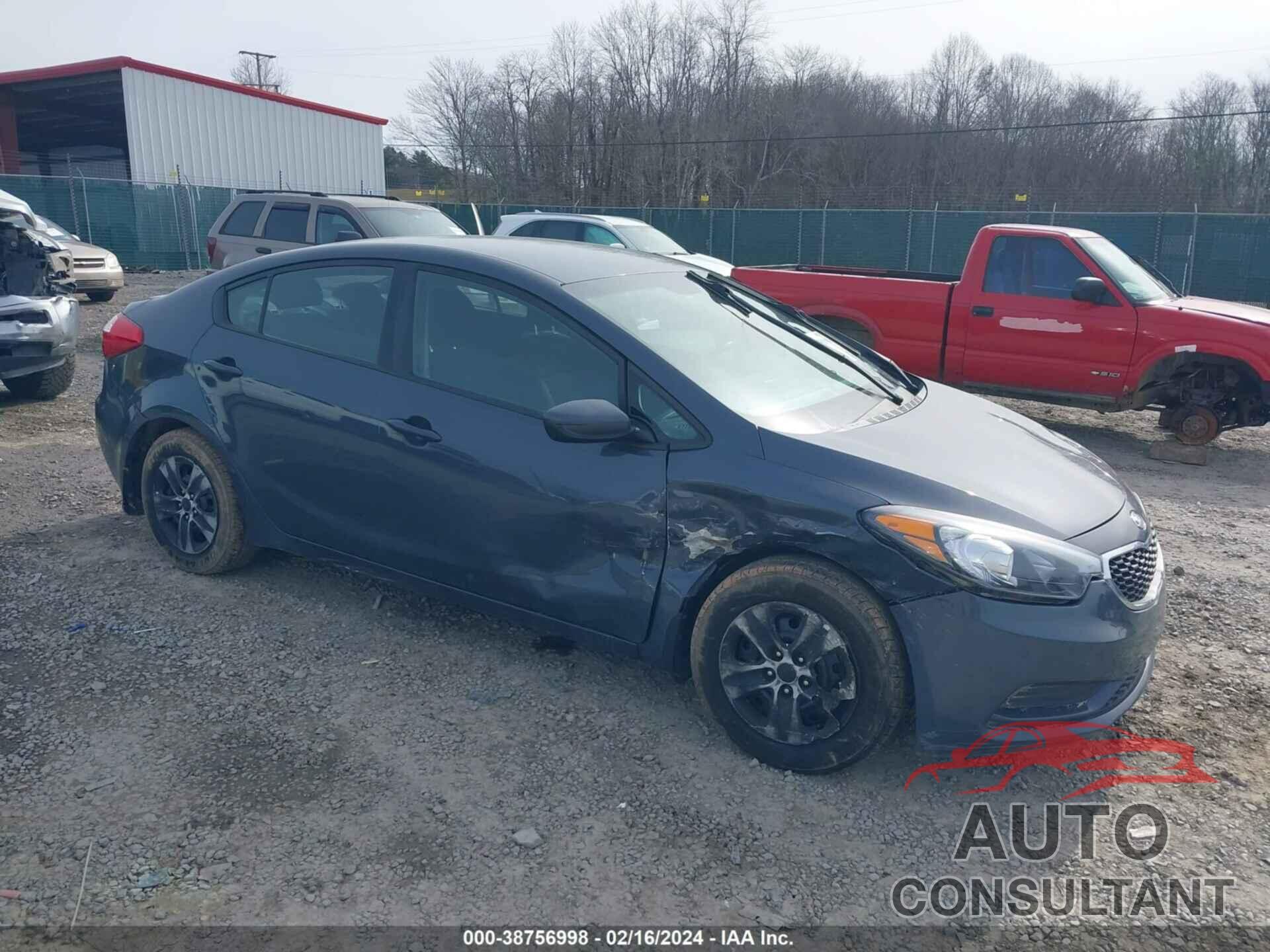 KIA FORTE 2016 - KNAFK4A61G5540210