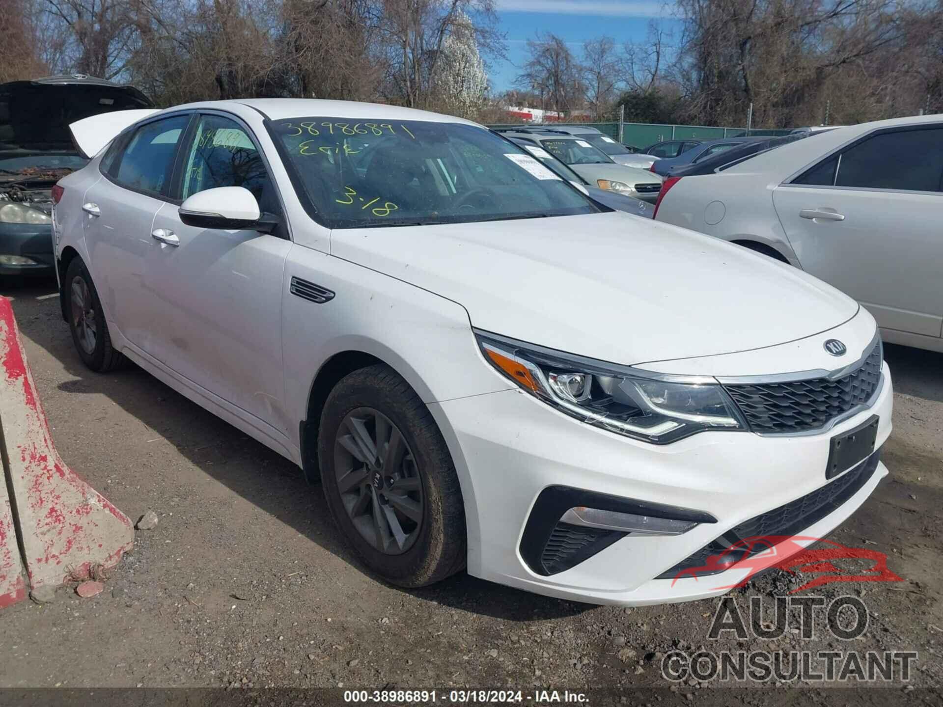 KIA OPTIMA 2020 - 5XXGT4L37LG450301