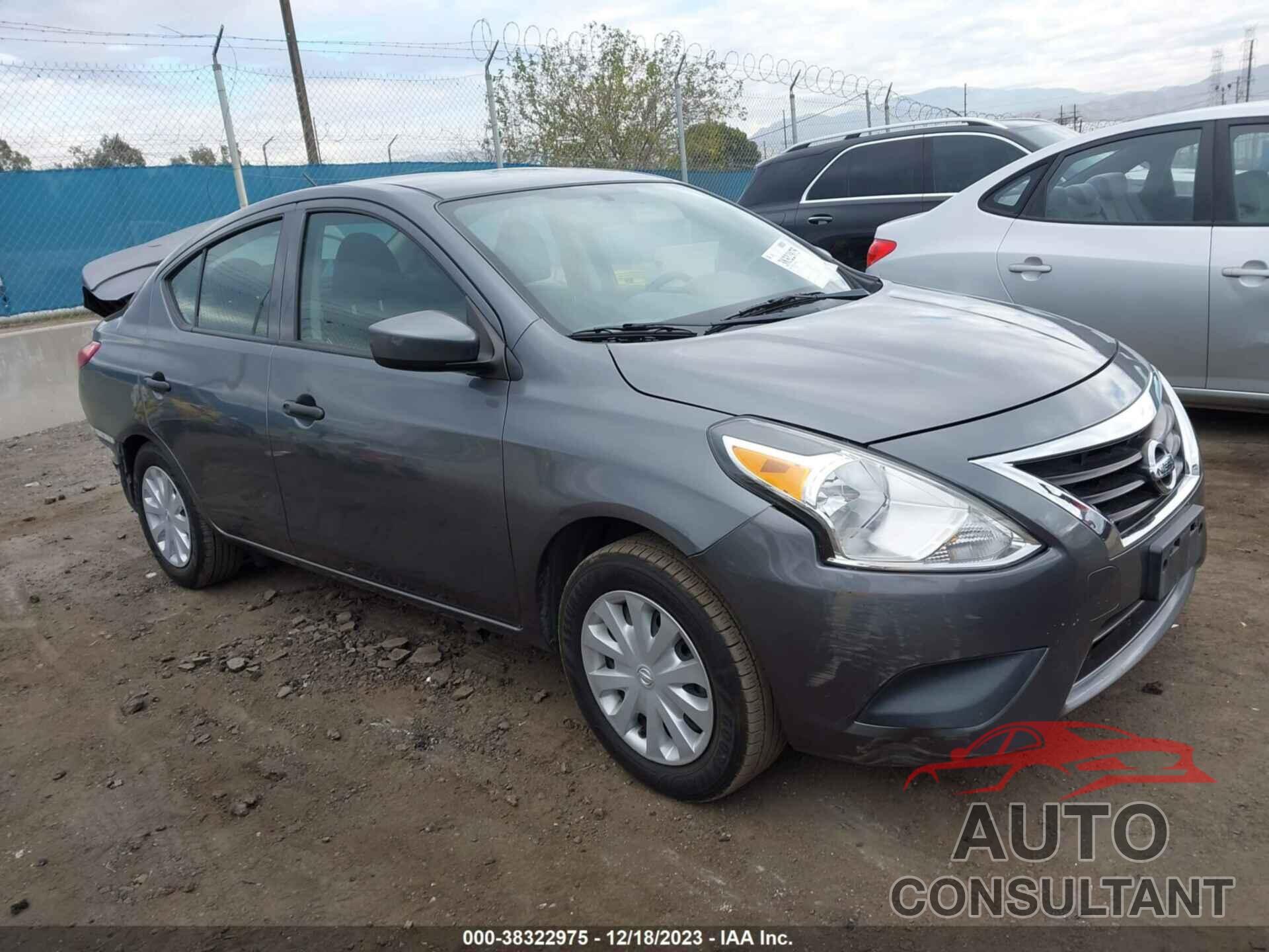 NISSAN VERSA 2019 - 3N1CN7APXKL826625