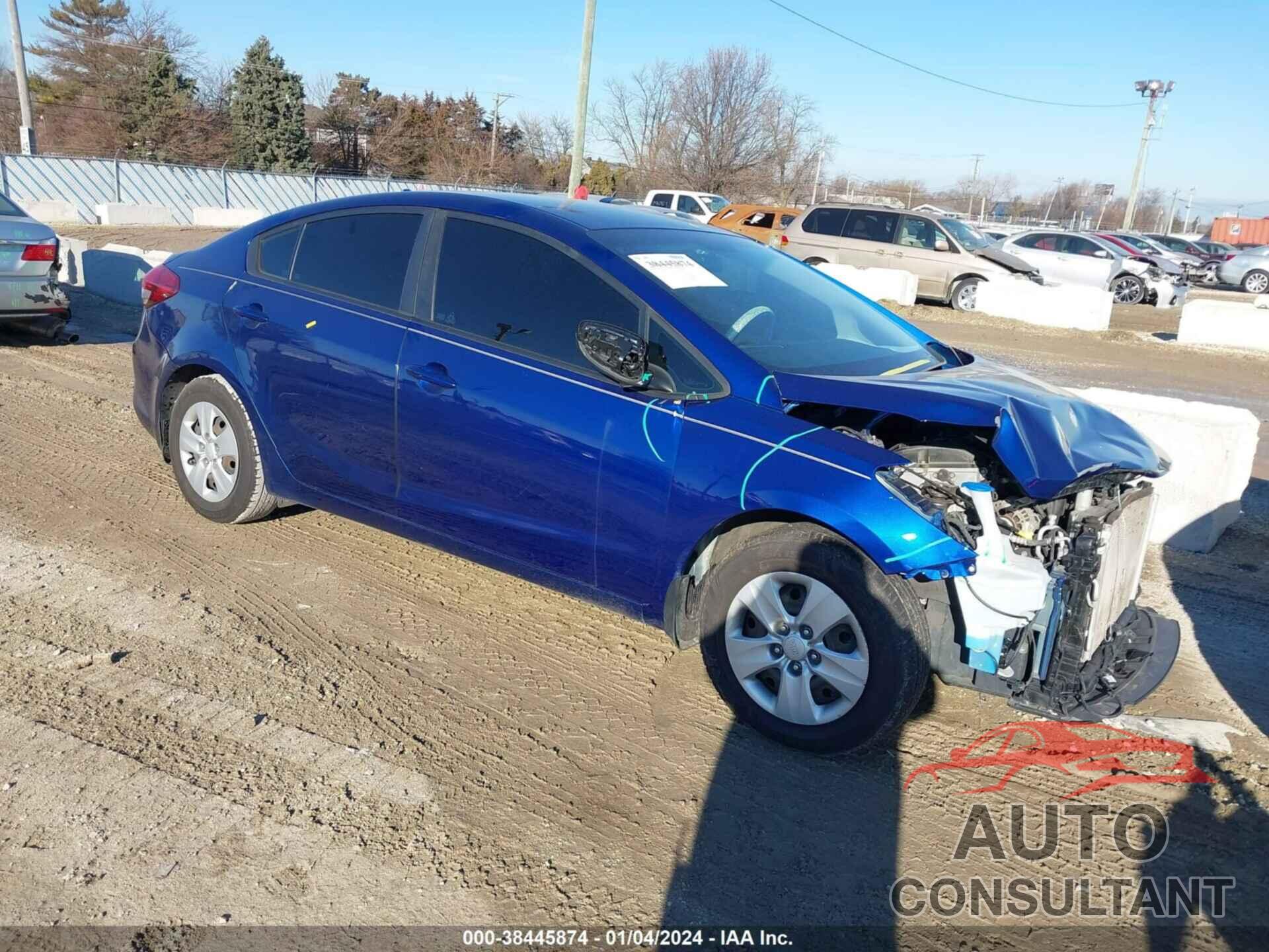 KIA FORTE 2018 - 3KPFL4A78JE249157