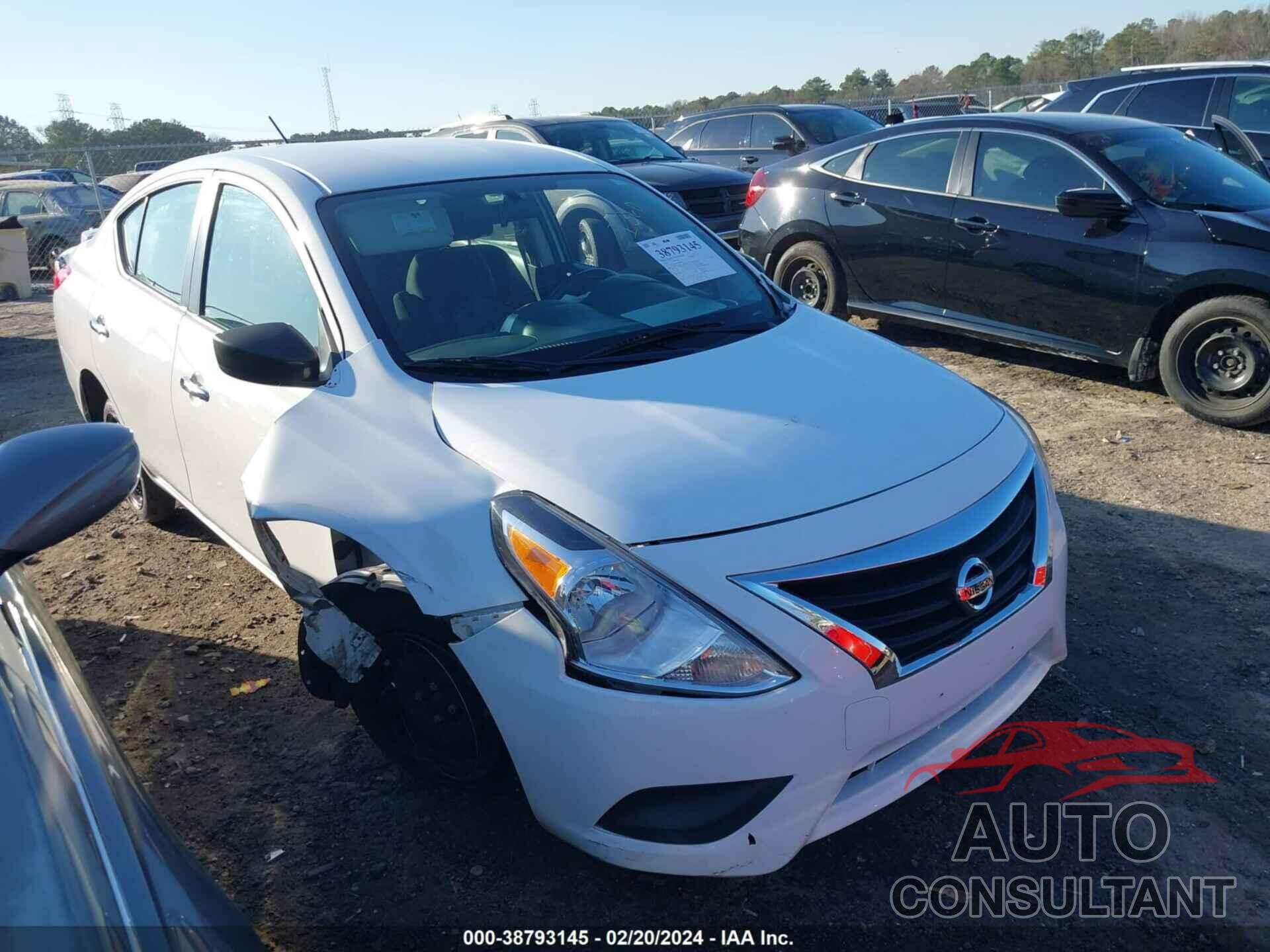 NISSAN VERSA 2019 - 3N1CN7AP6KL866488