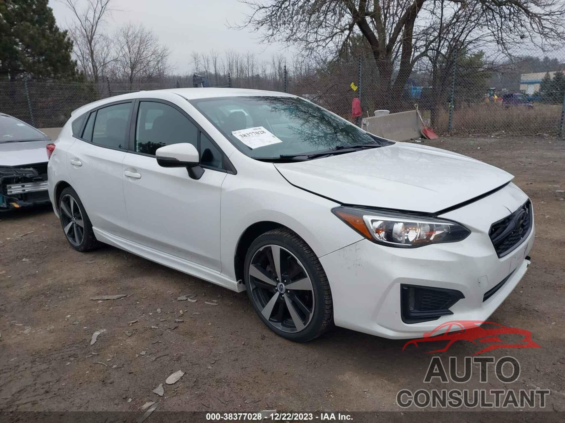 SUBARU IMPREZA 2018 - 4S3GTAK61J3736958