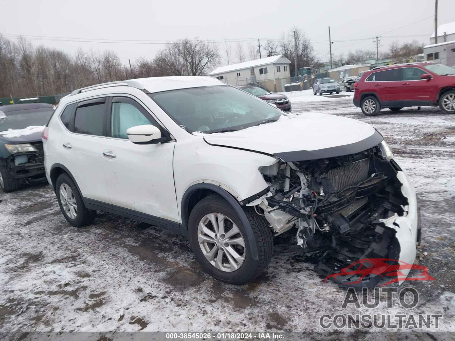 NISSAN ROGUE 2016 - KNMAT2MV0GP713091