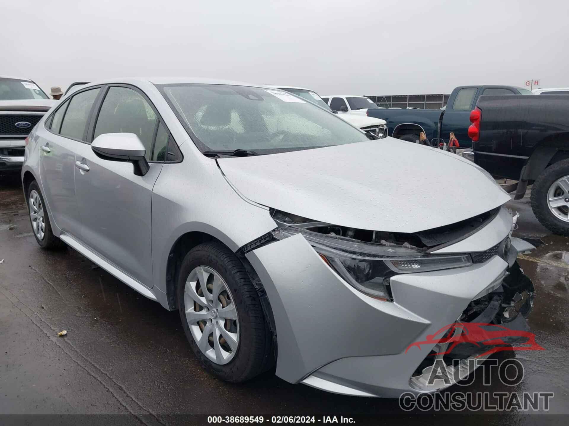 TOYOTA COROLLA 2020 - JTDEPRAE8LJ023864