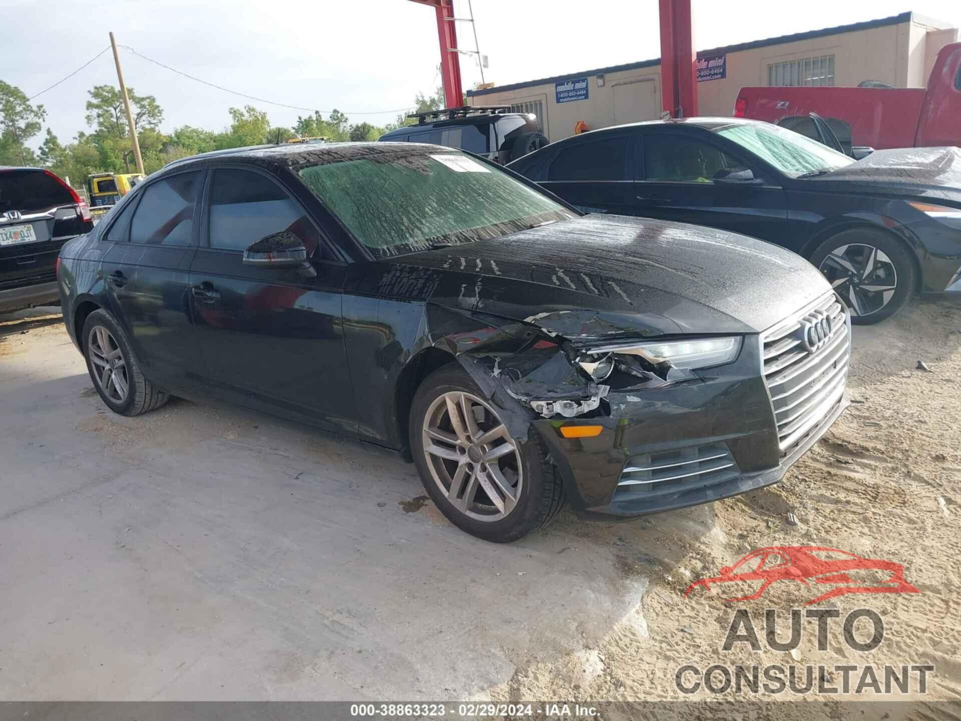 AUDI A4 2017 - WAUGMAF40HN049276