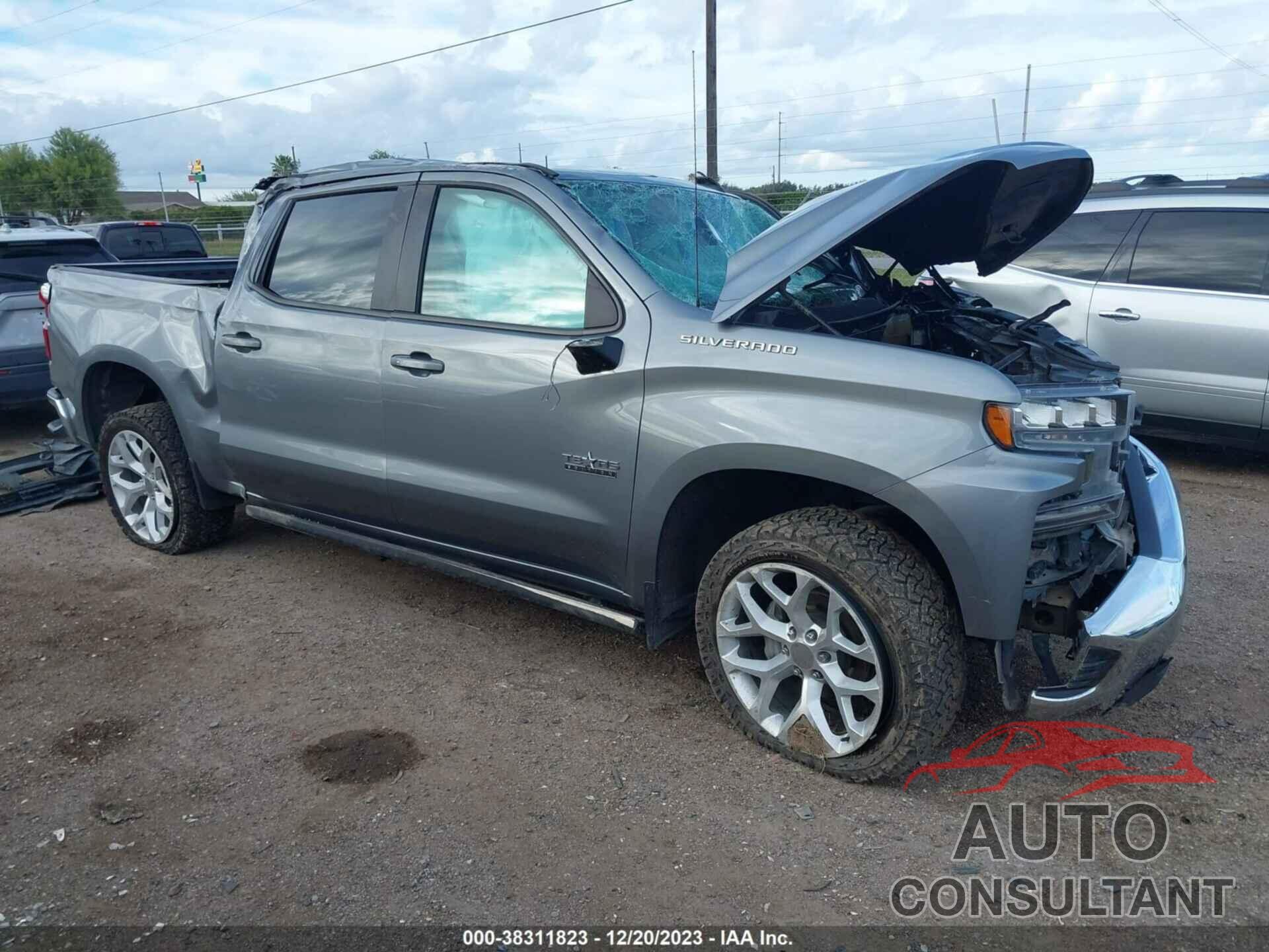 CHEVROLET SILVERADO 1500 2020 - 3GCPWCED8LG233456