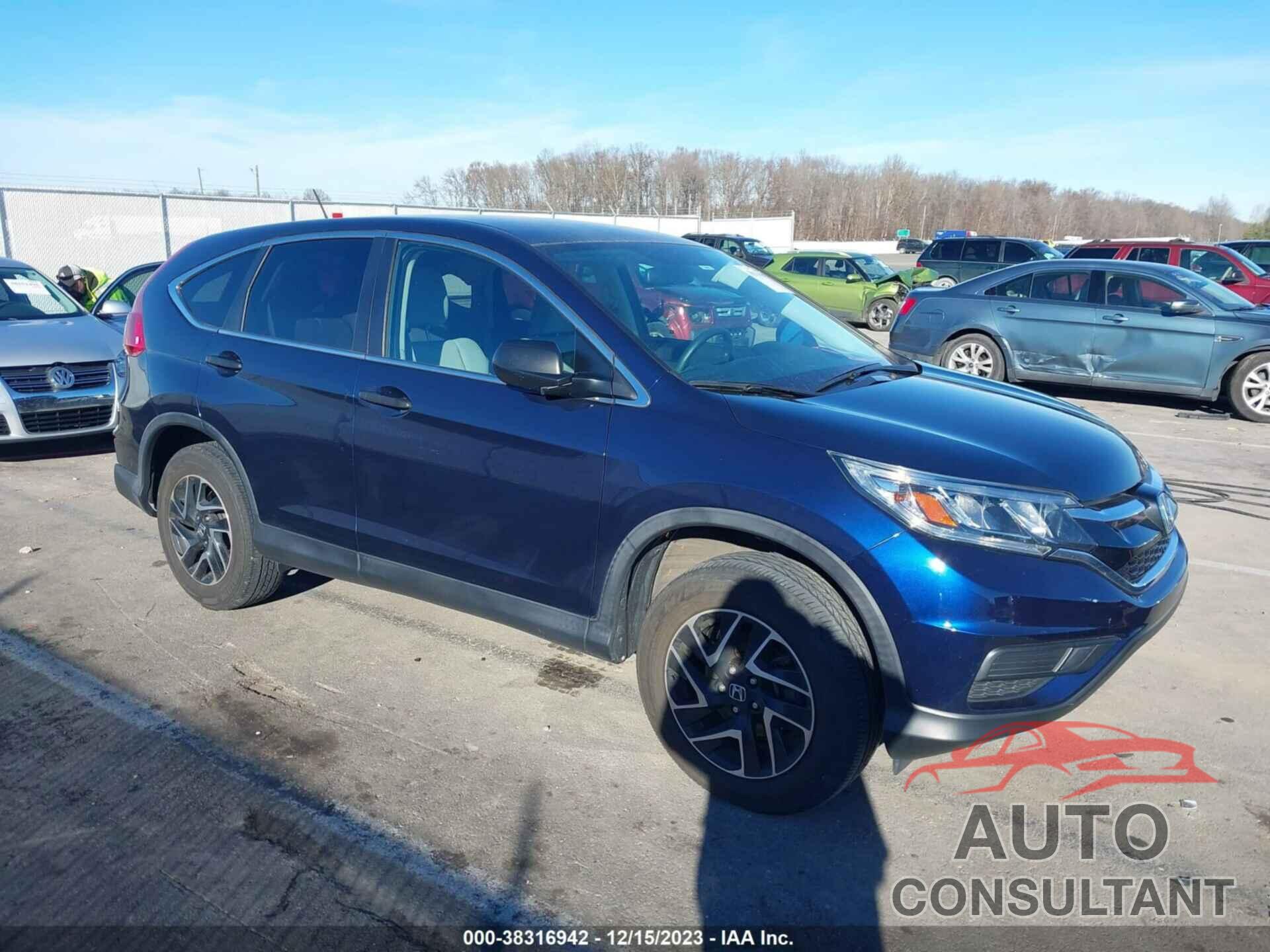 HONDA CR-V 2016 - 5J6RM4H48GL126166
