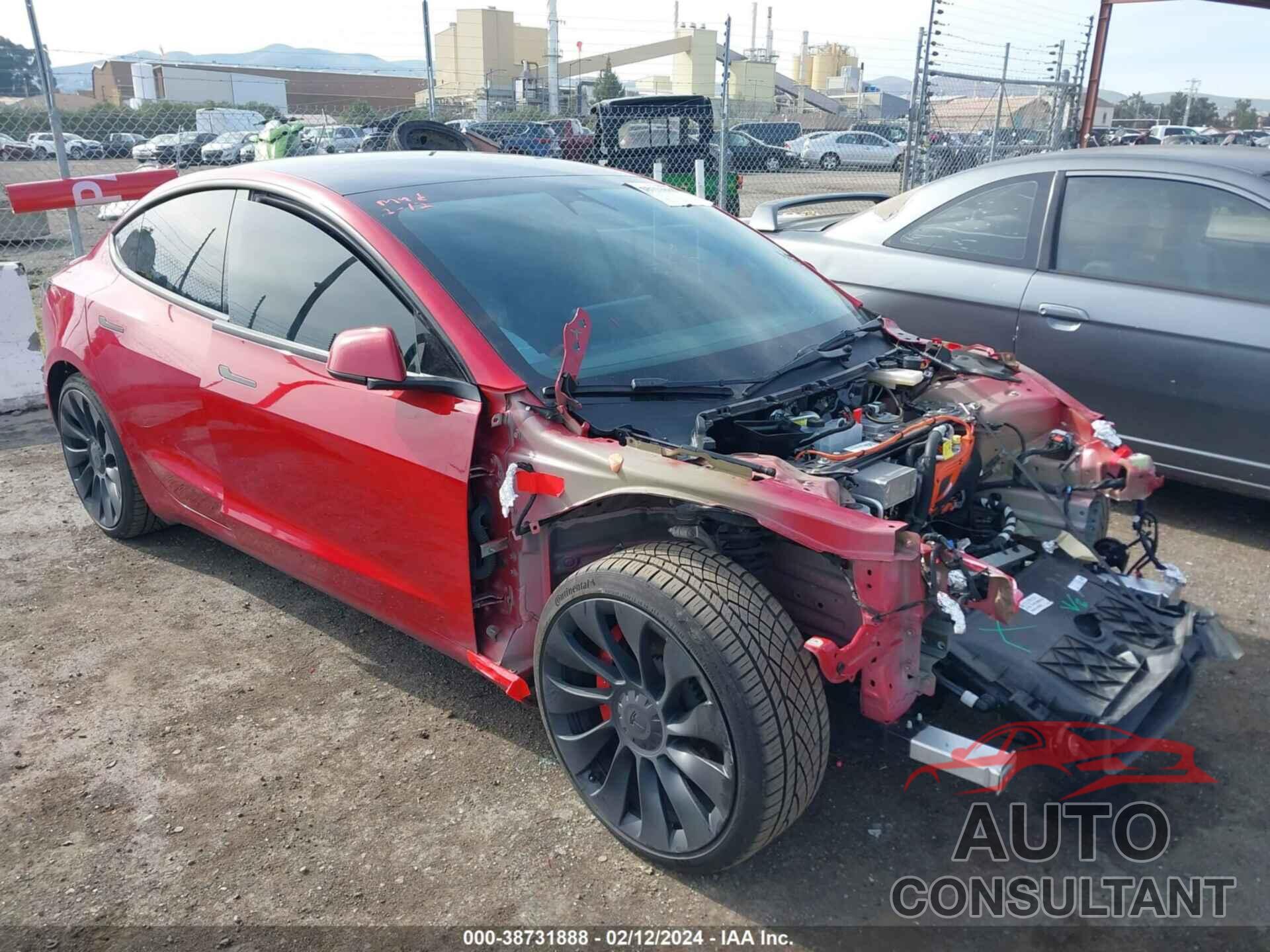 TESLA MODEL 3 2022 - 5YJ3E1EC3NF356040