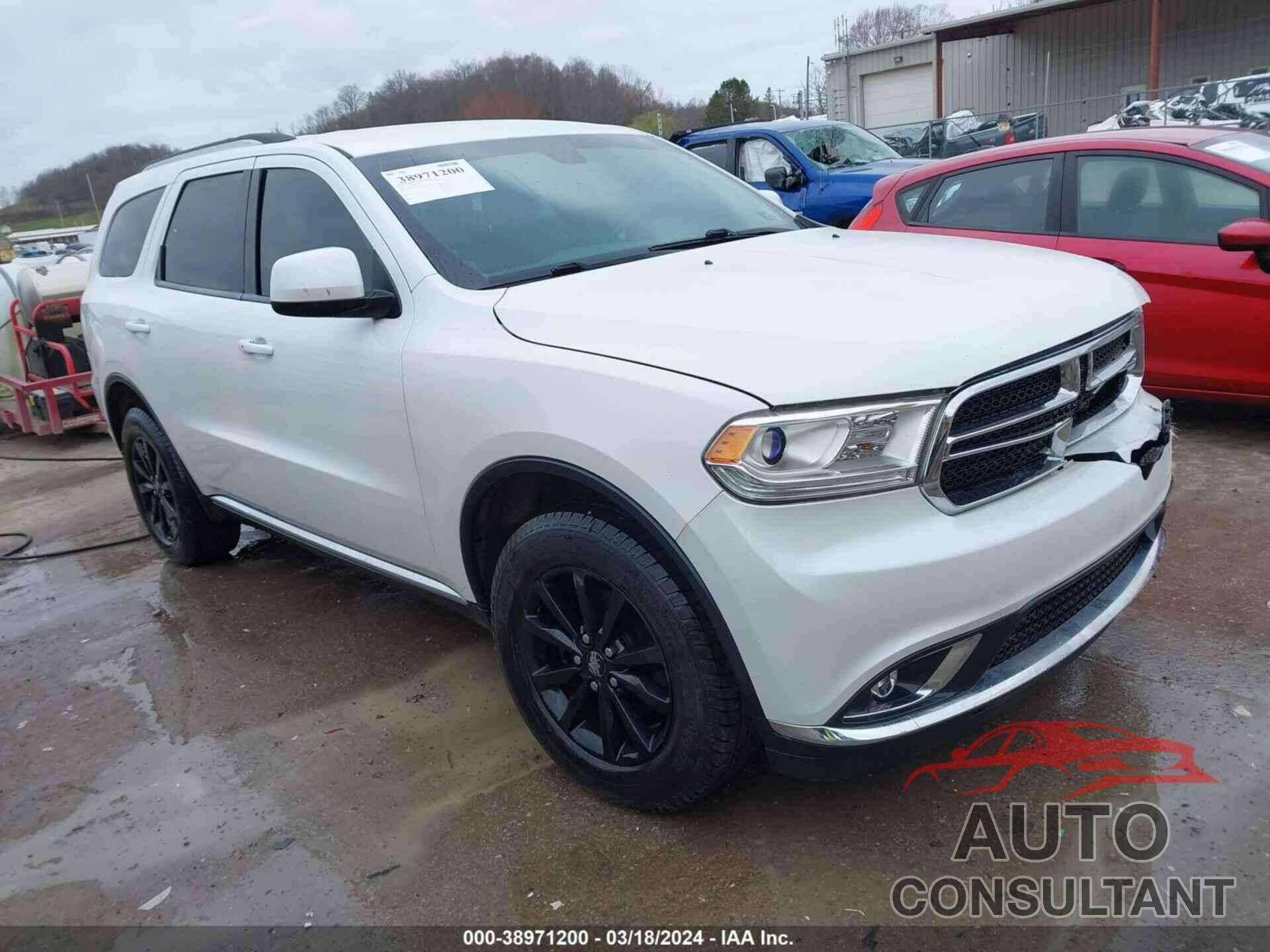 DODGE DURANGO 2016 - 1C4RDJAG3GC413133