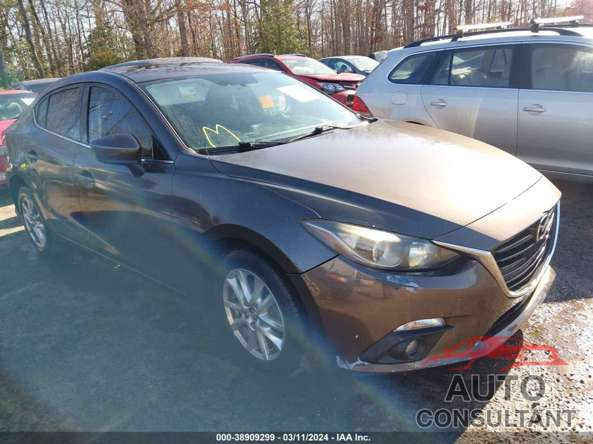 MAZDA MAZDA3 2016 - JM1BM1V76G1315043