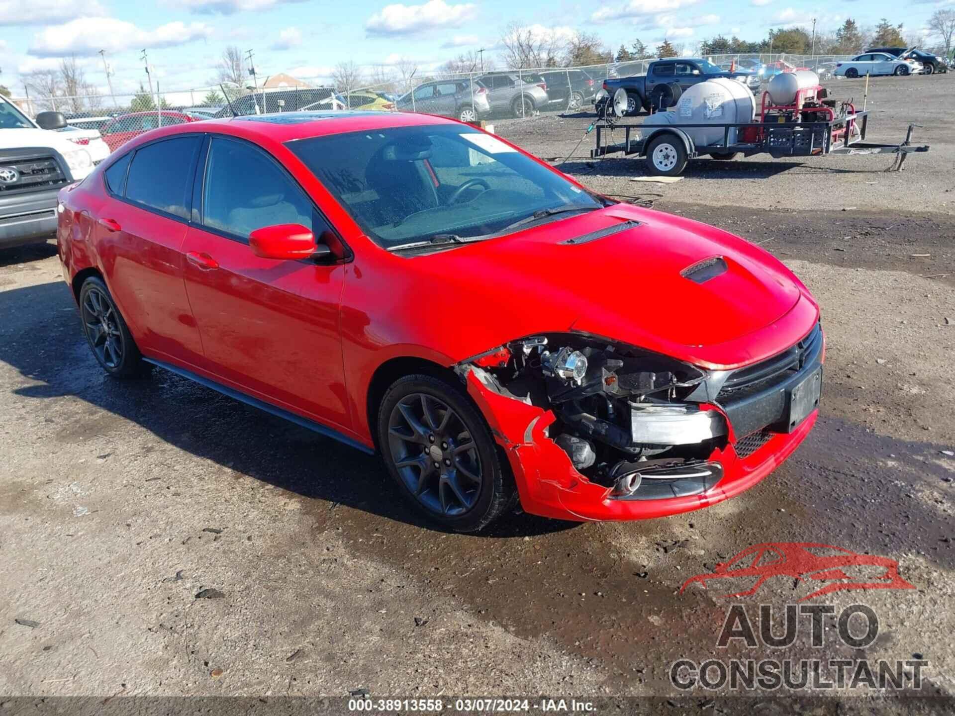 DODGE DART 2016 - 1C3CDFBB4GD643882