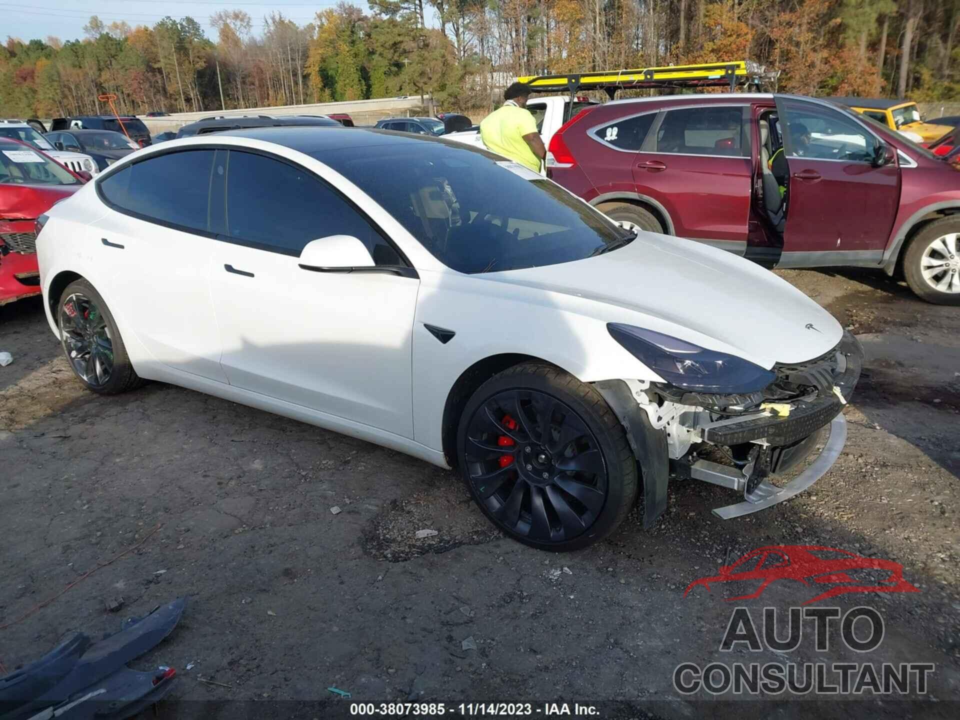 TESLA MODEL 3 2022 - 5YJ3E1EC4NF105074