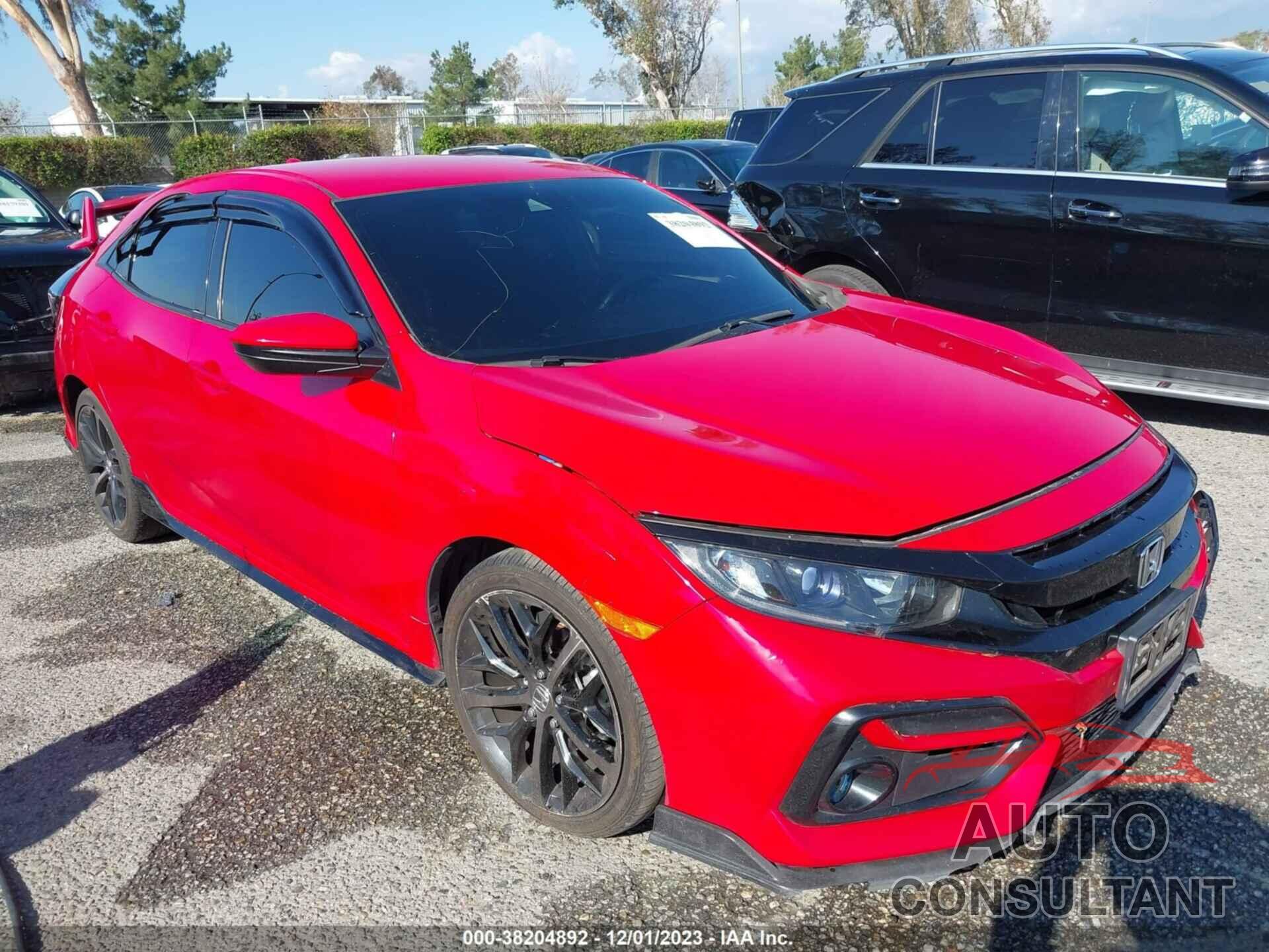 HONDA CIVIC HATCHBACK 2021 - SHHFK7H46MU404754