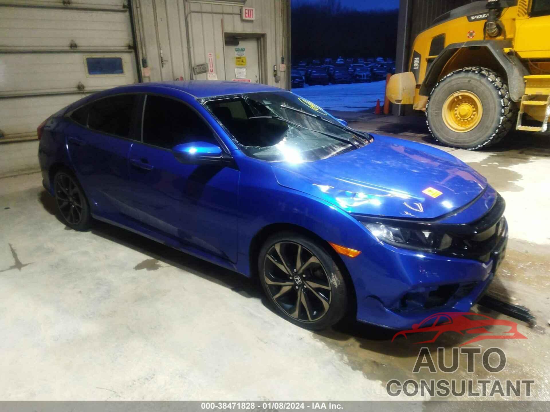 HONDA CIVIC 2019 - 2HGFC2F83KH558256