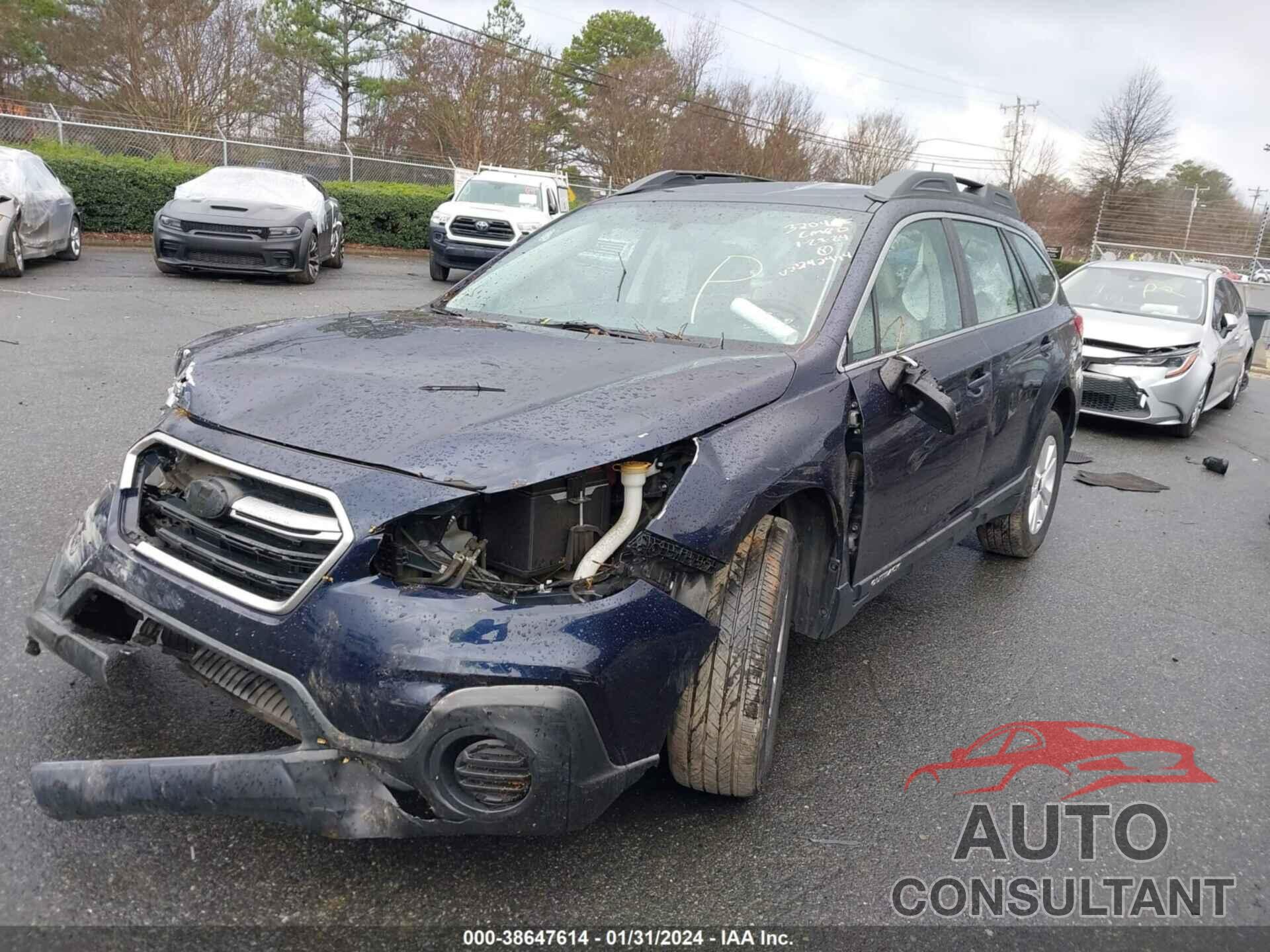 SUBARU OUTBACK 2018 - 4S4BSAAC2J3242494