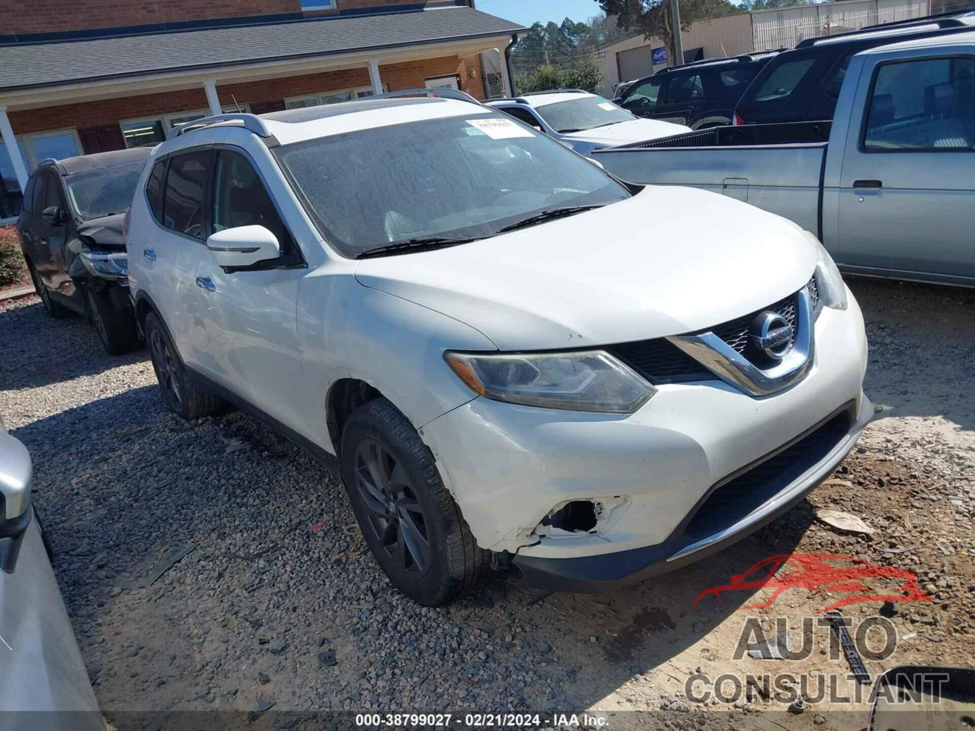 NISSAN ROGUE 2016 - 5N1AT2MV4GC884607