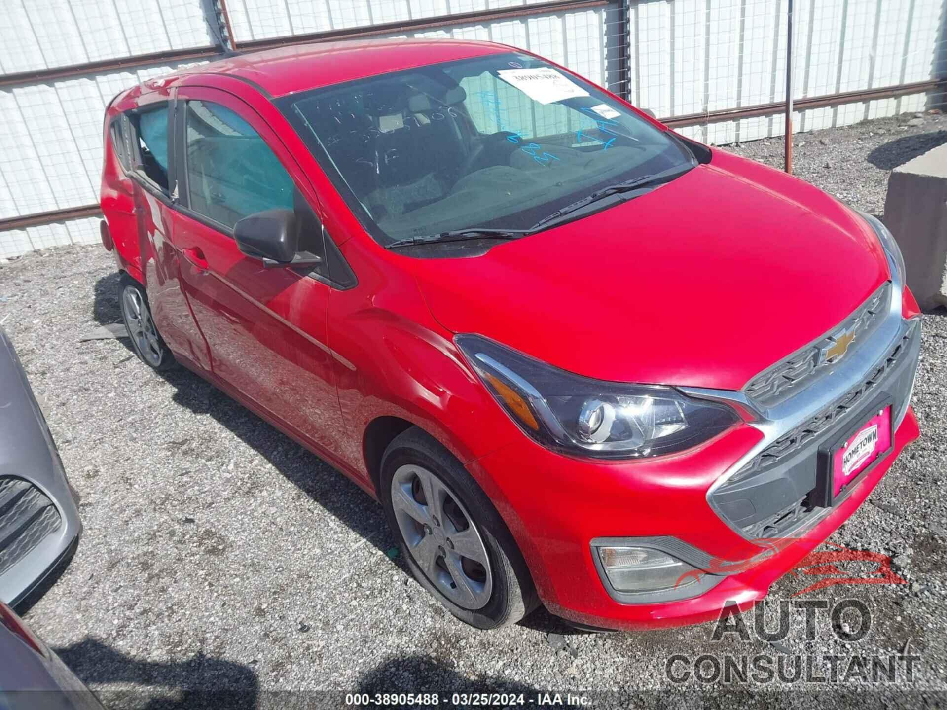 CHEVROLET SPARK 2019 - KL8CB6SA3KC741432