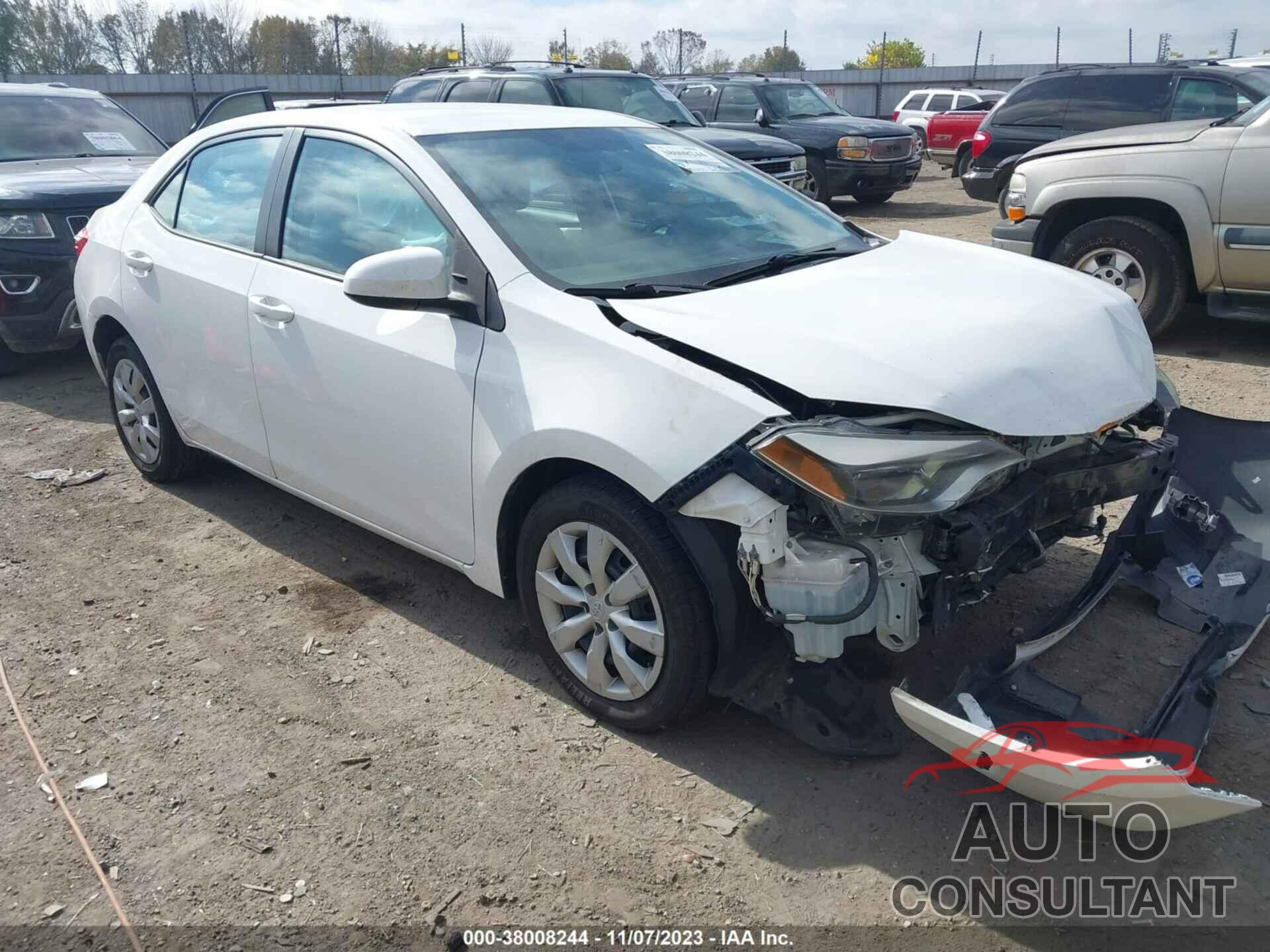 TOYOTA COROLLA 2016 - 2T1BURHE3GC530531