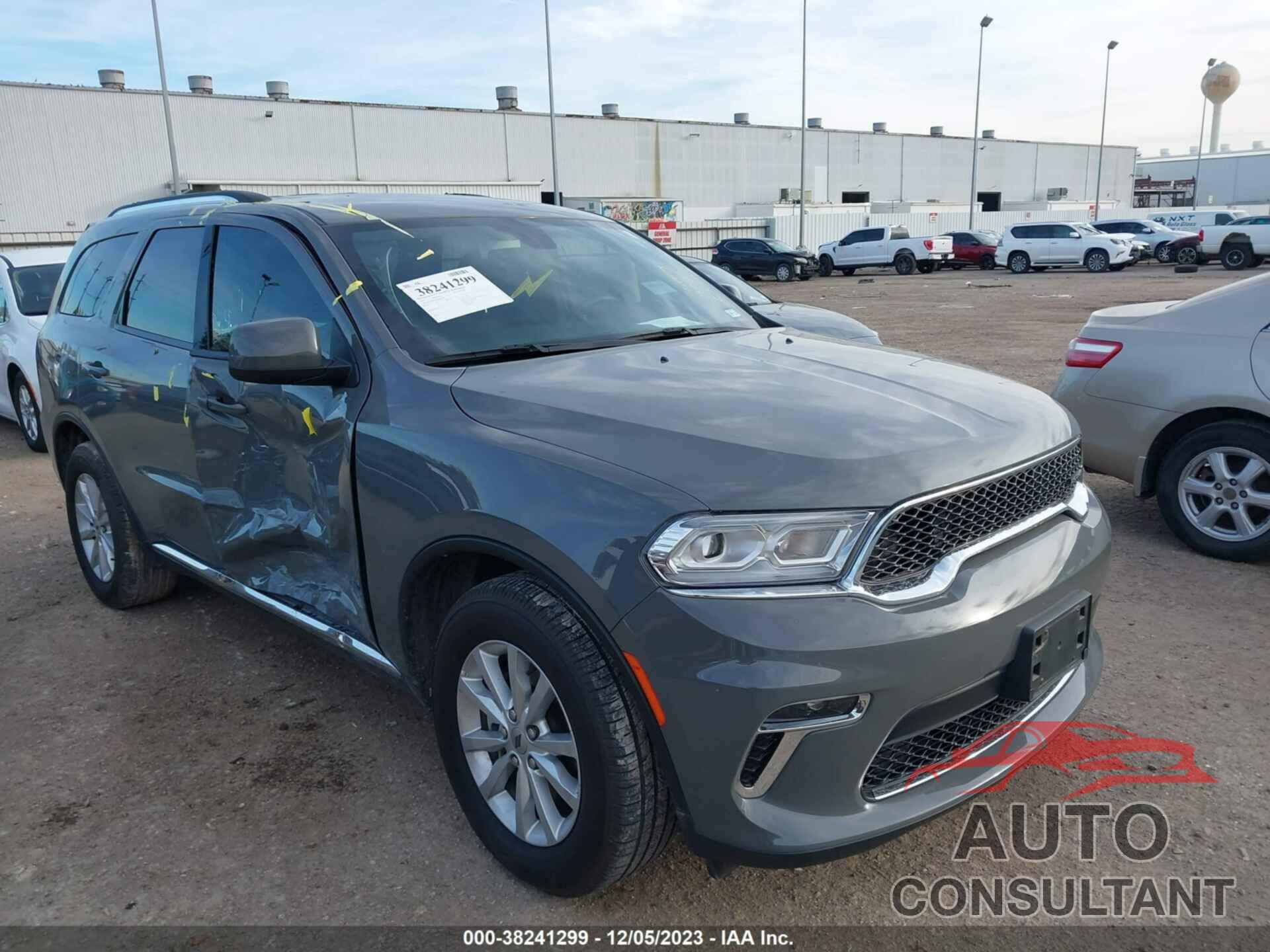 DODGE DURANGO 2022 - 1C4RDHAG4NC172995