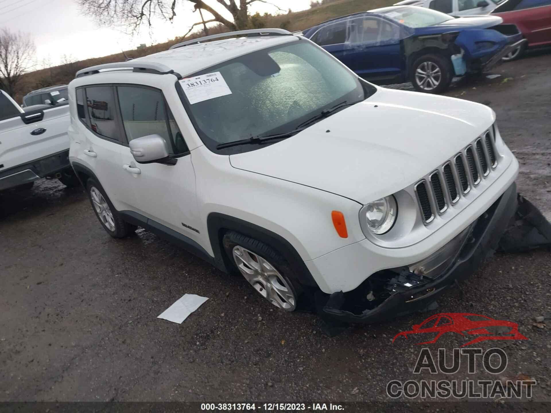 JEEP RENEGADE 2016 - ZACCJBDT6GPD30322