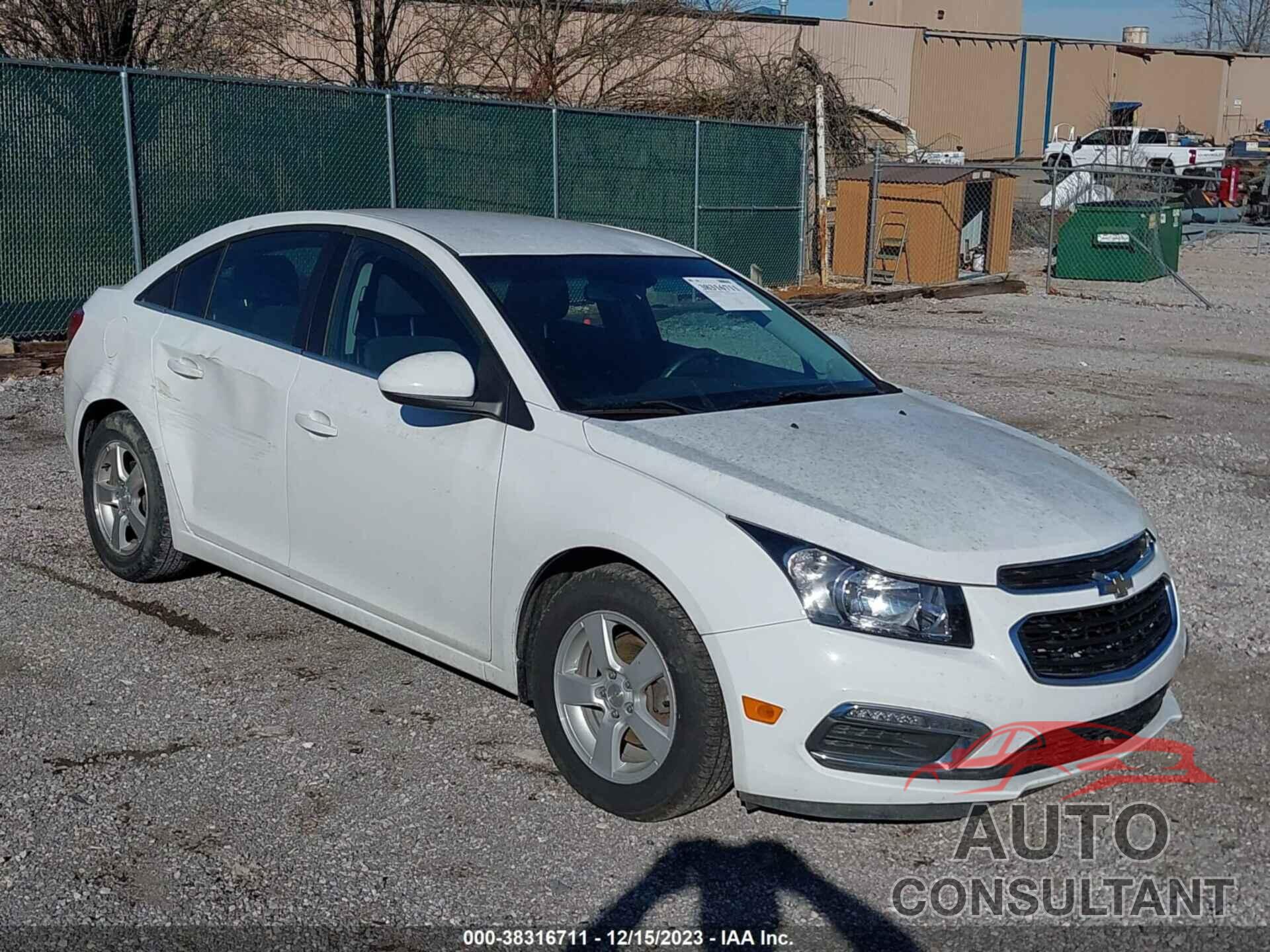 CHEVROLET CRUZE LIMITED 2016 - 1G1PE5SB2G7130528