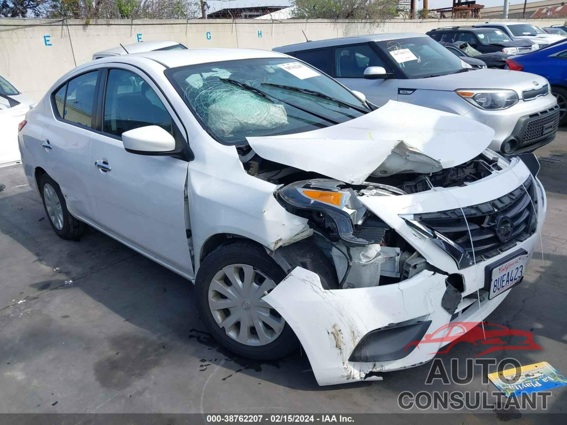 NISSAN VERSA 2018 - 3N1CN7AP8JL873120