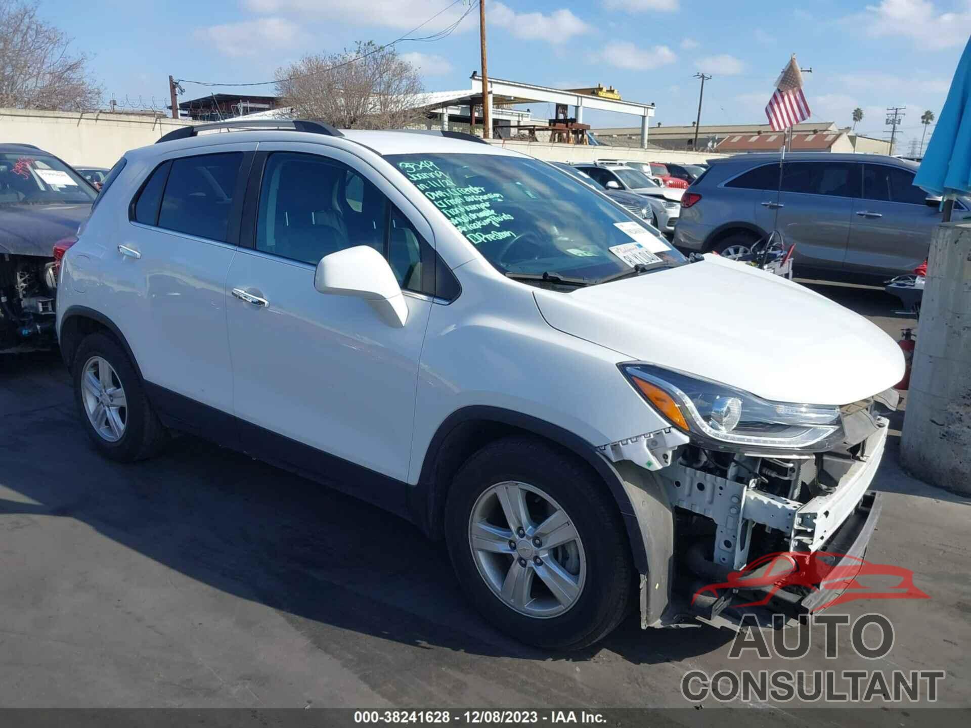 CHEVROLET TRAX 2019 - KL7CJLSB4KB947802