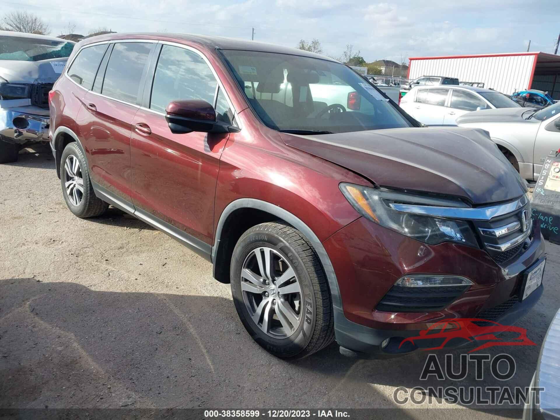 HONDA PILOT 2018 - 5FNYF5H57JB029299