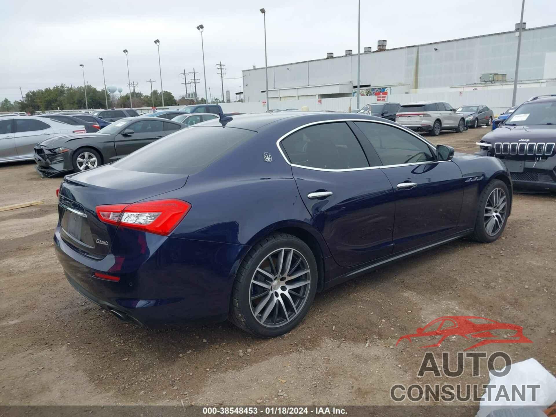 MASERATI GHIBLI 2018 - ZAM57XSA8J1286056